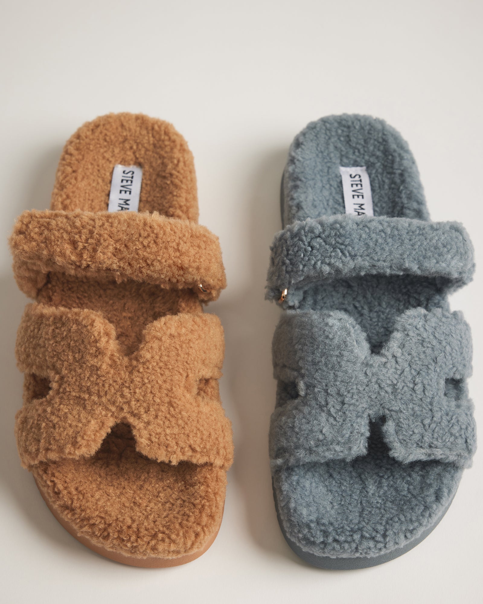 Flatform slip-on shoes showcased from a side angle highlighting the heel height.