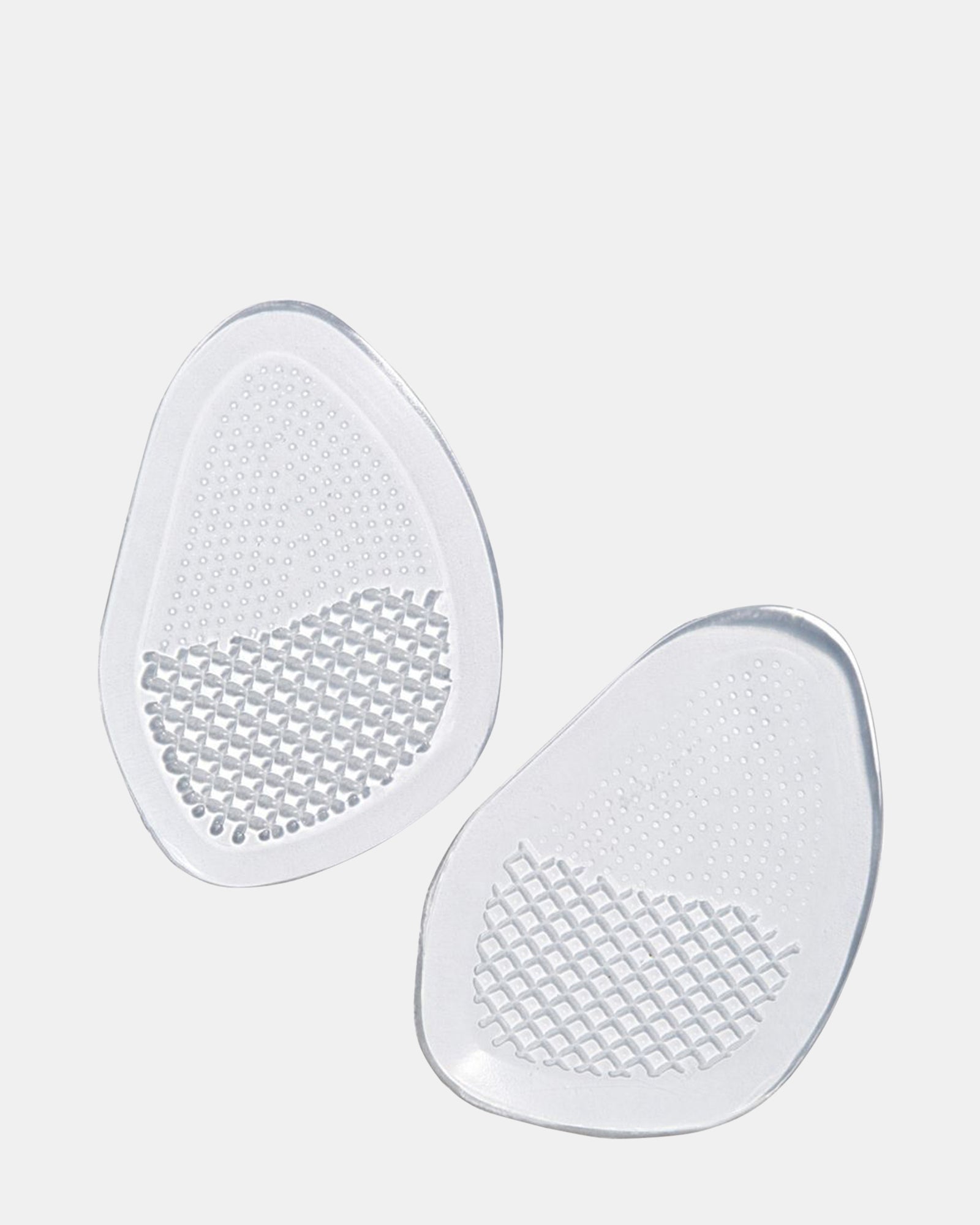 Close-up of blister prevention pads cushioning a foot in strappy sandals