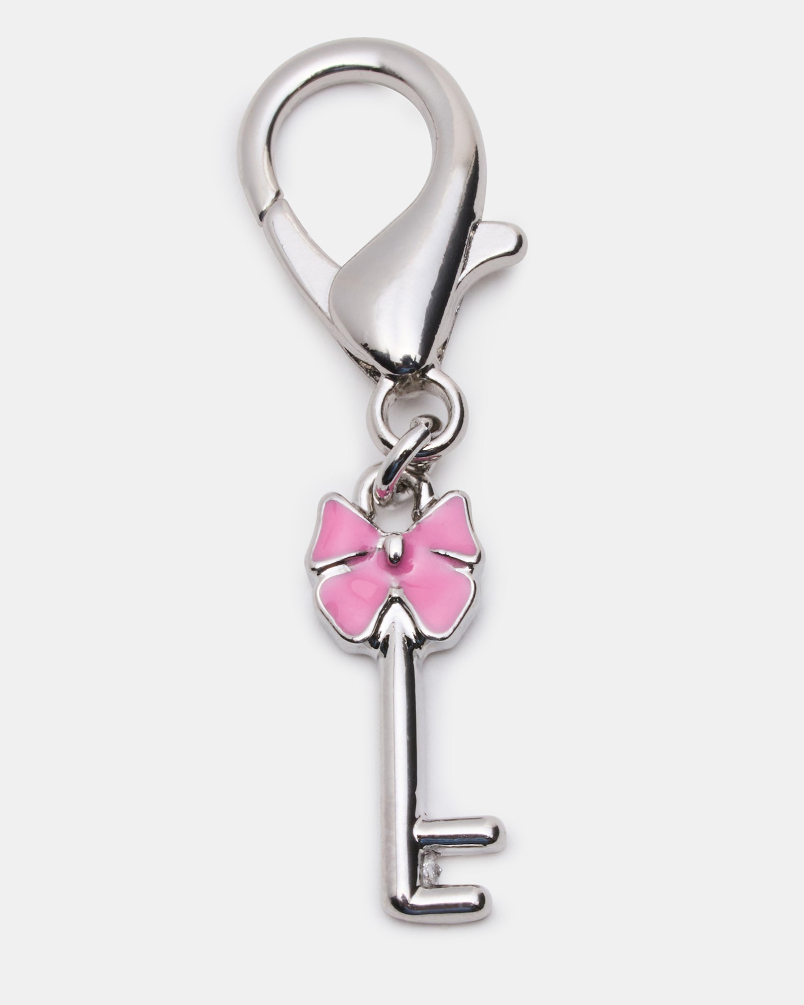 Stylish footwear featuring black elastic shoe laces and charms.