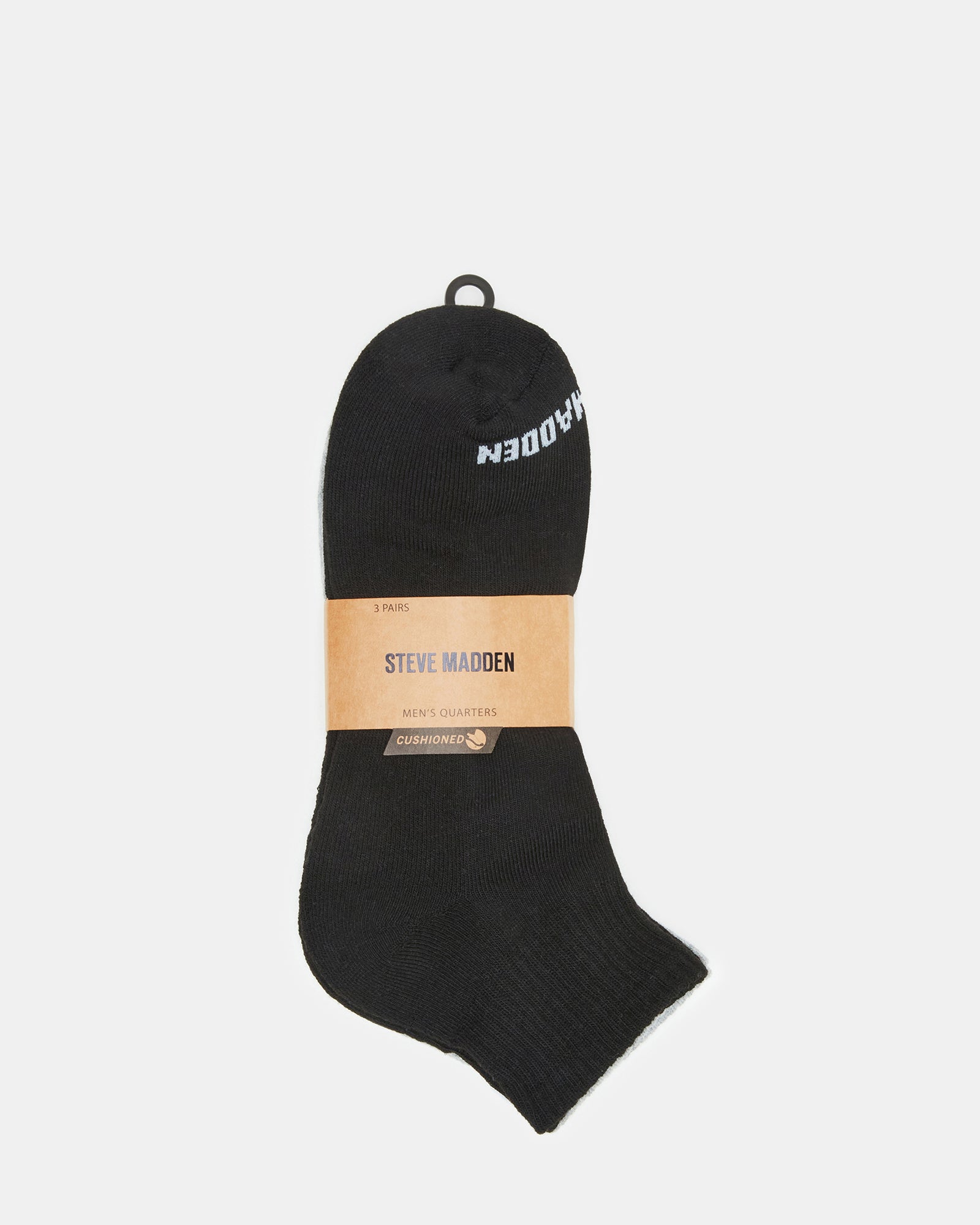 Grey sock worn with athletic shoes during morning jog in Chicago