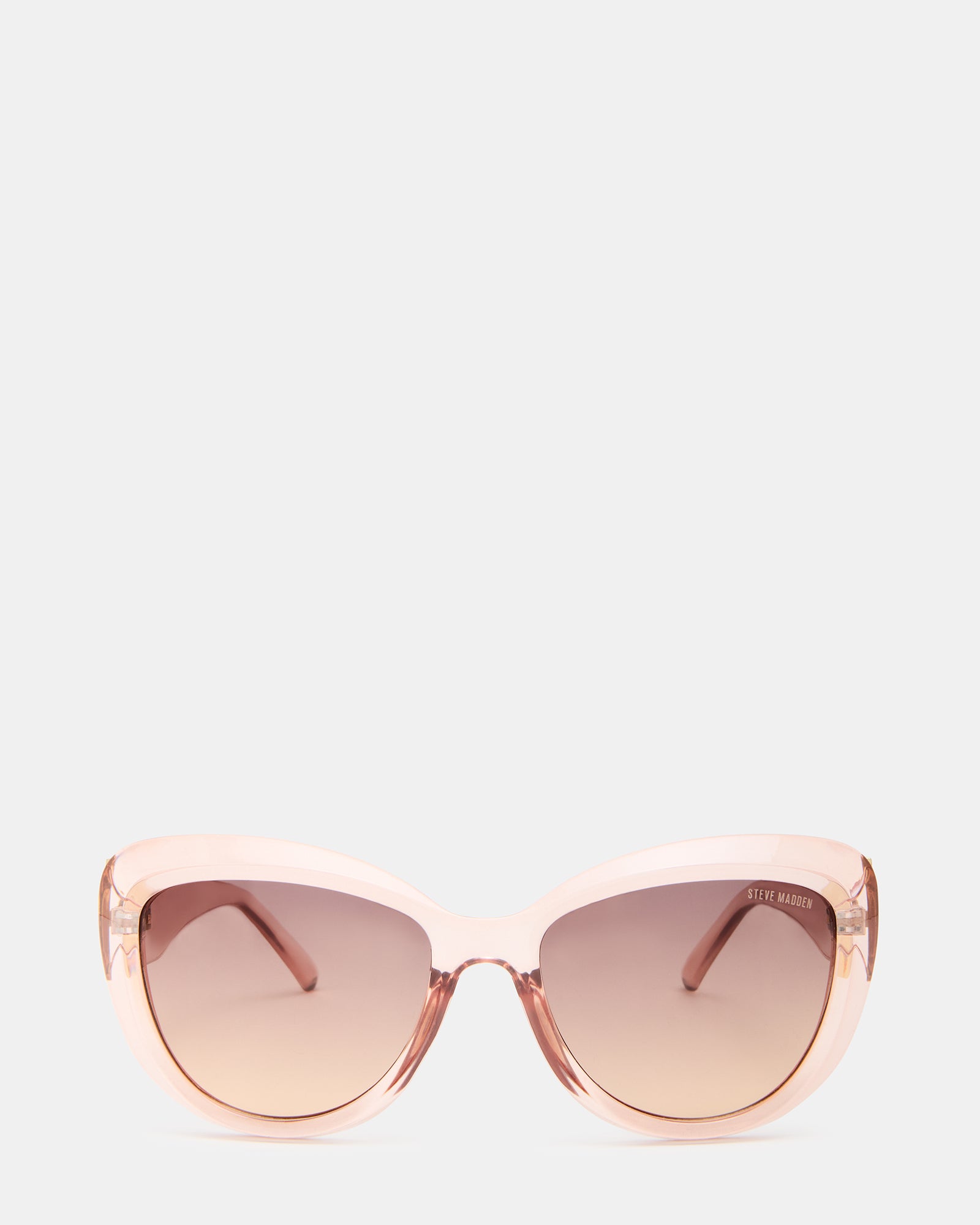 Elegant Starlina pink sunglasses with stylish brown gradient lenses.