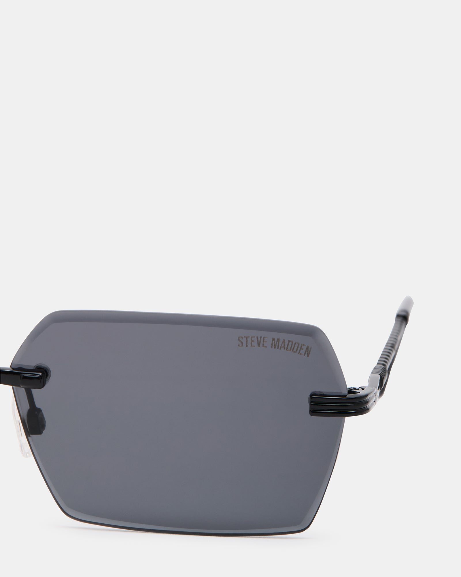 Close-up of Finnian sunglasses showing frame and lens detail
