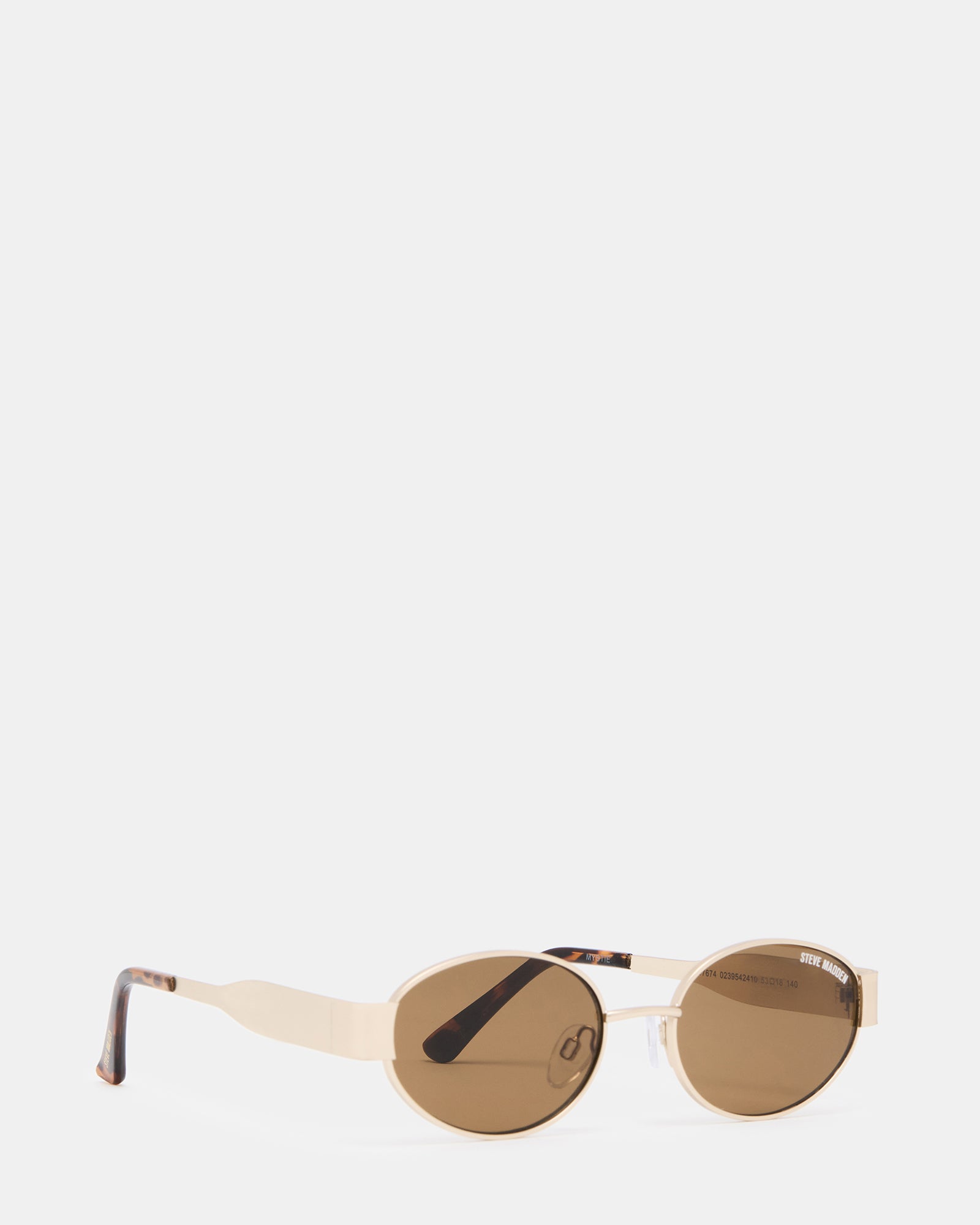 Lifestyle shot of sunglasses worn outdoors in bright sunlight