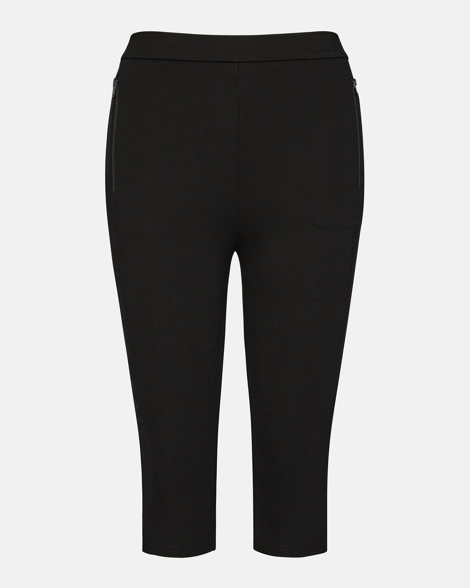 Side angle of high rise pants men style adapted for women