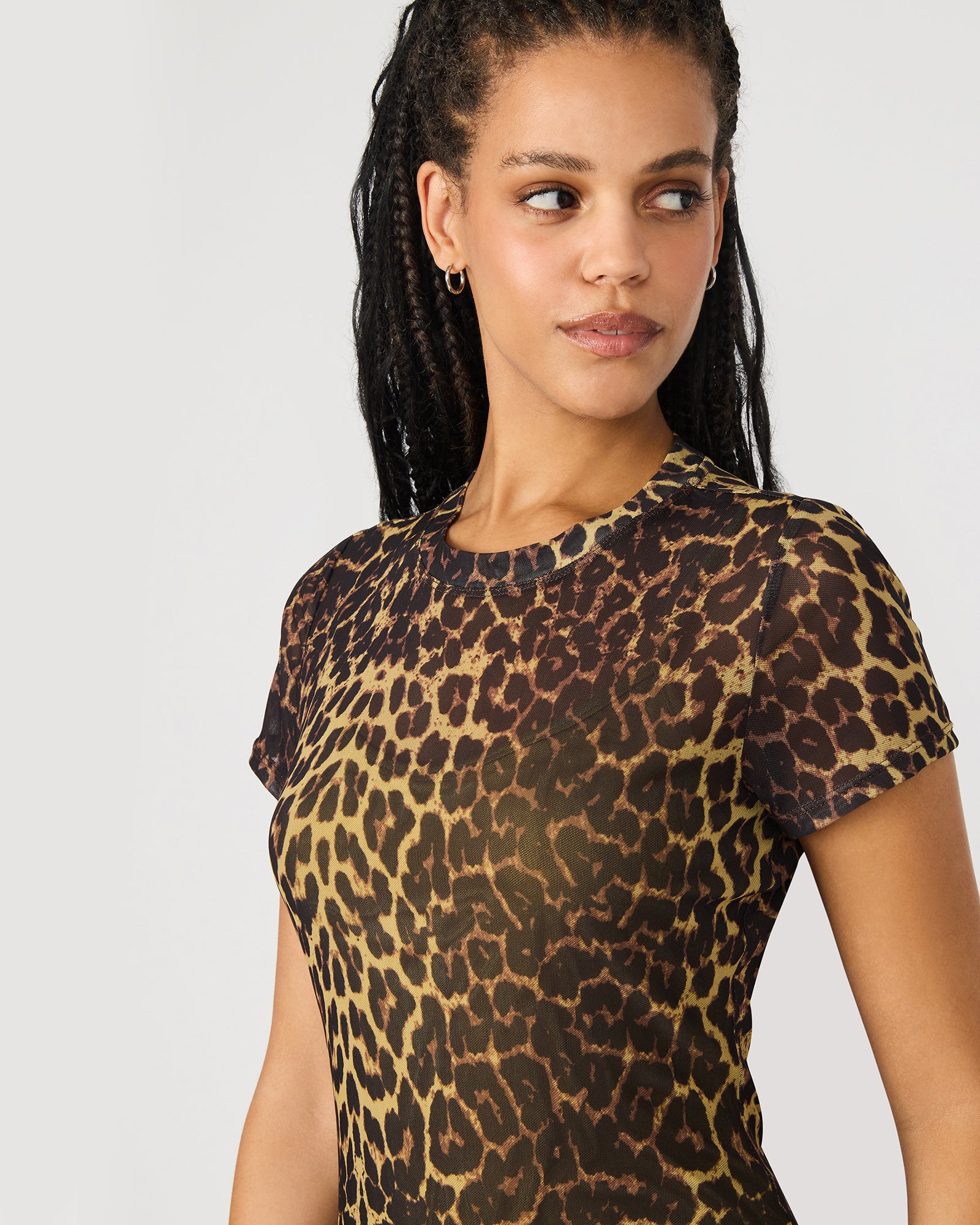 Back view of Hailee bodycon dress emphasizing its sleek design.