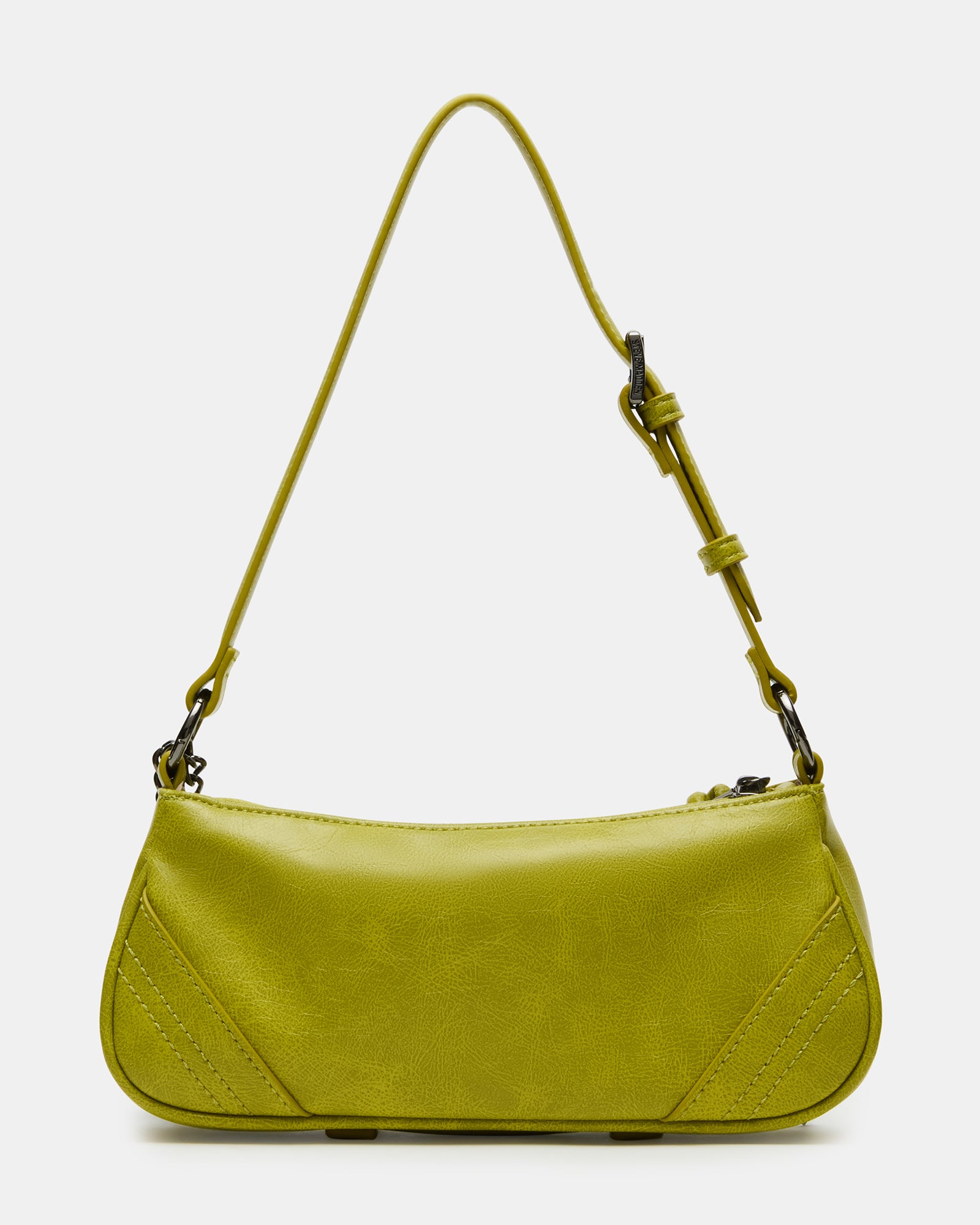 Becka Lime Crossbody Bag with Teddy Bear Charm – Versatile Women's Shoulder Bag - Image 5