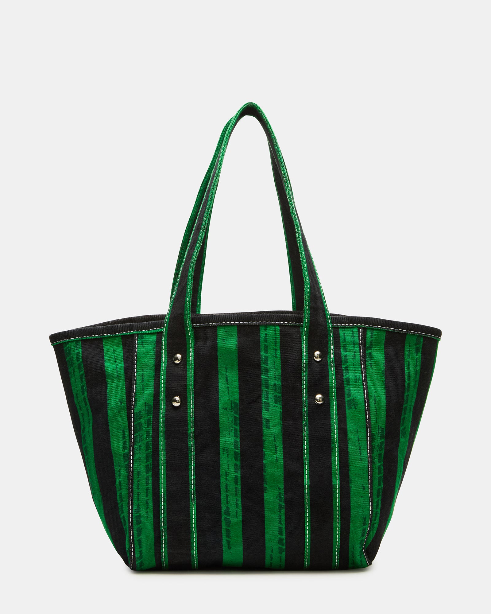 Lifestyle shot of the Devyn tote bag being used at a summer picnic.