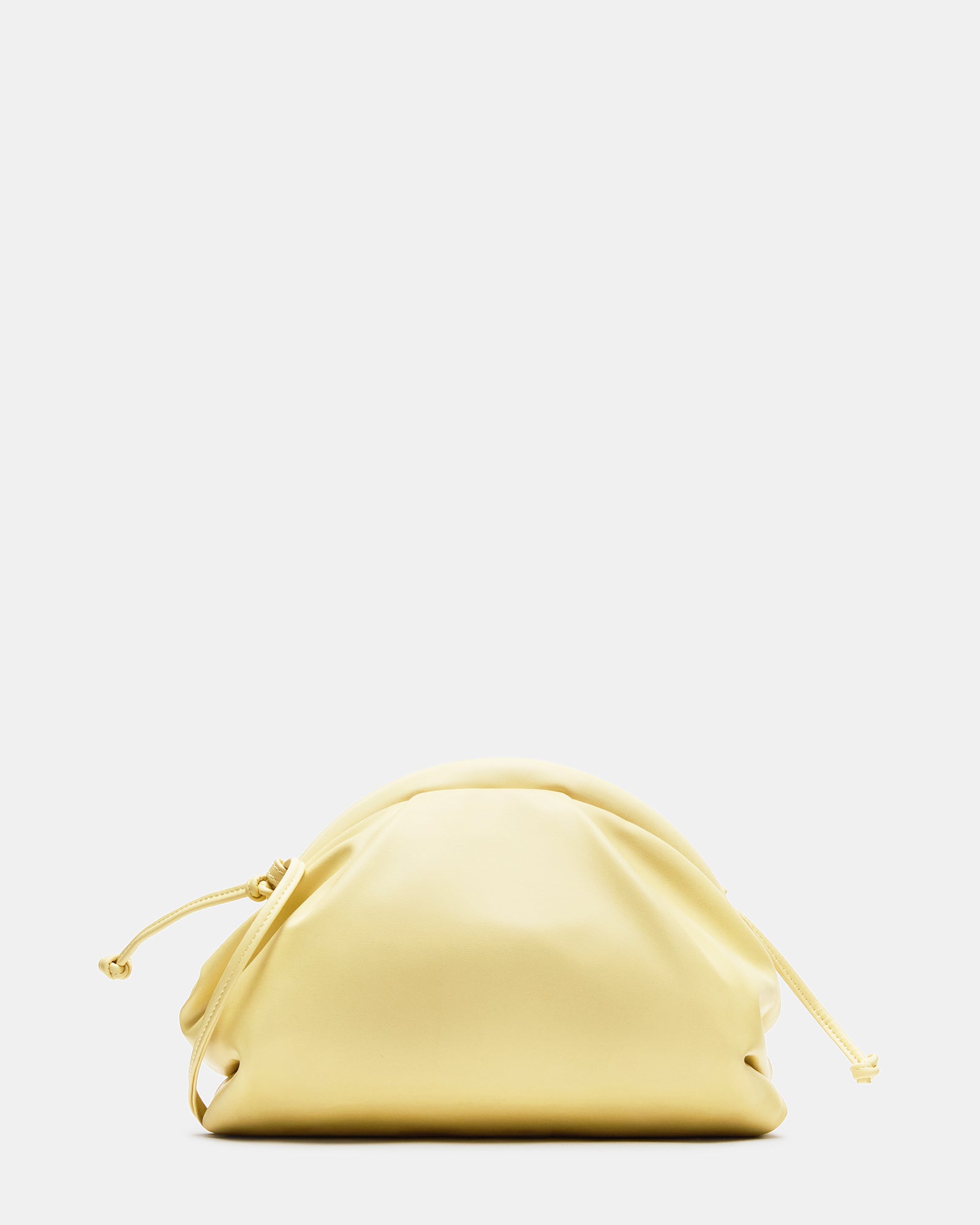 Hailee Vintage Clutch Crossbody Bag in soft leather, held in hand.