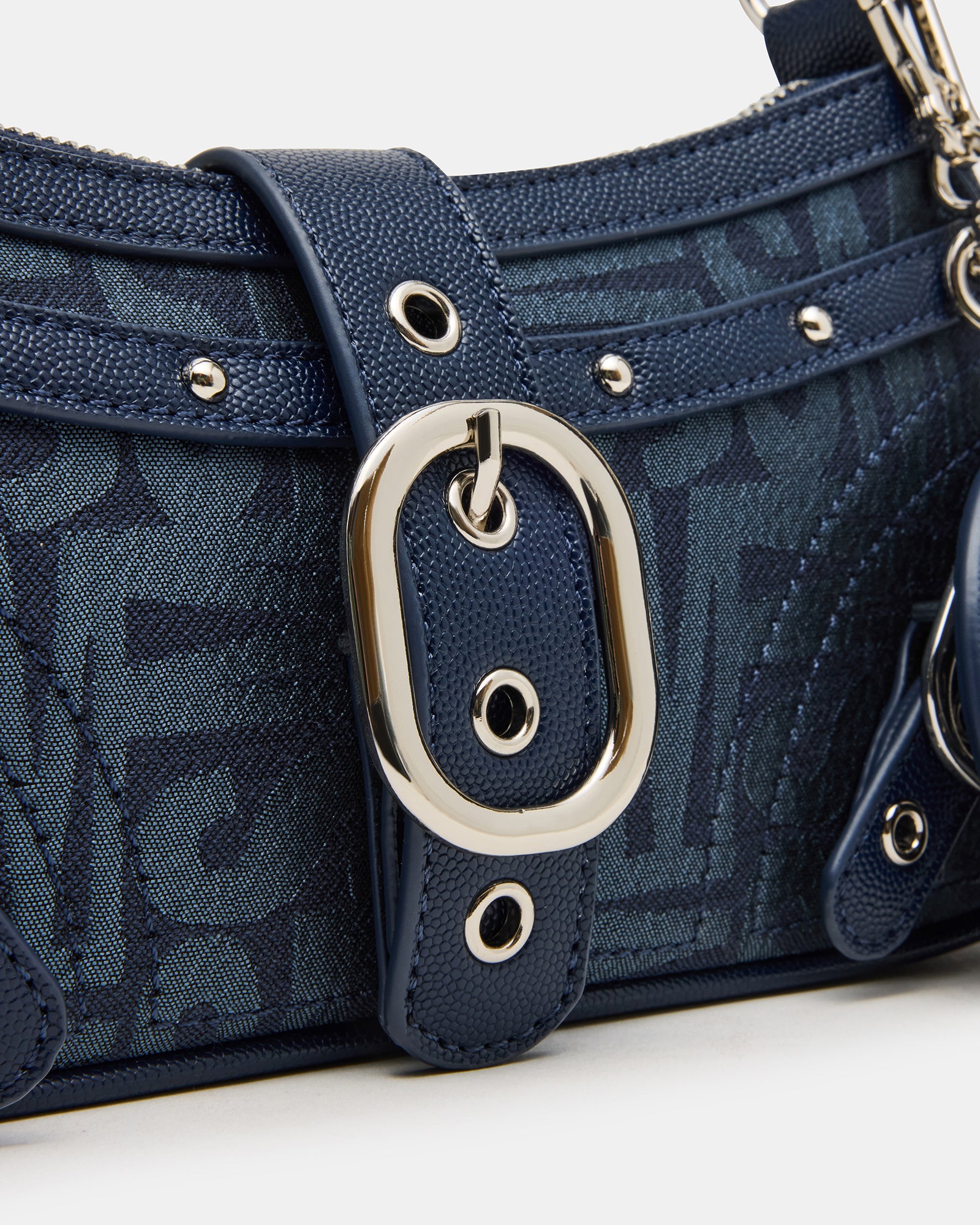 Styled shot of the MOTORR shoulder bag paired with casual outfit