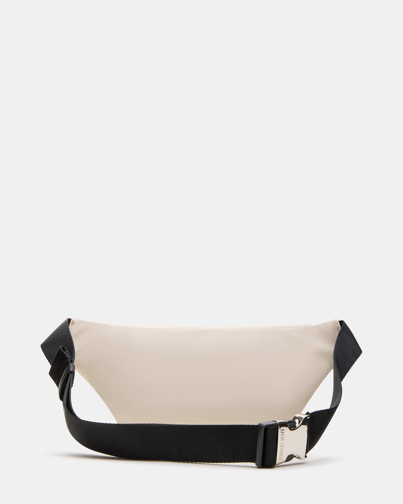 Belt bag styled as a fanny pack during an outdoor hike