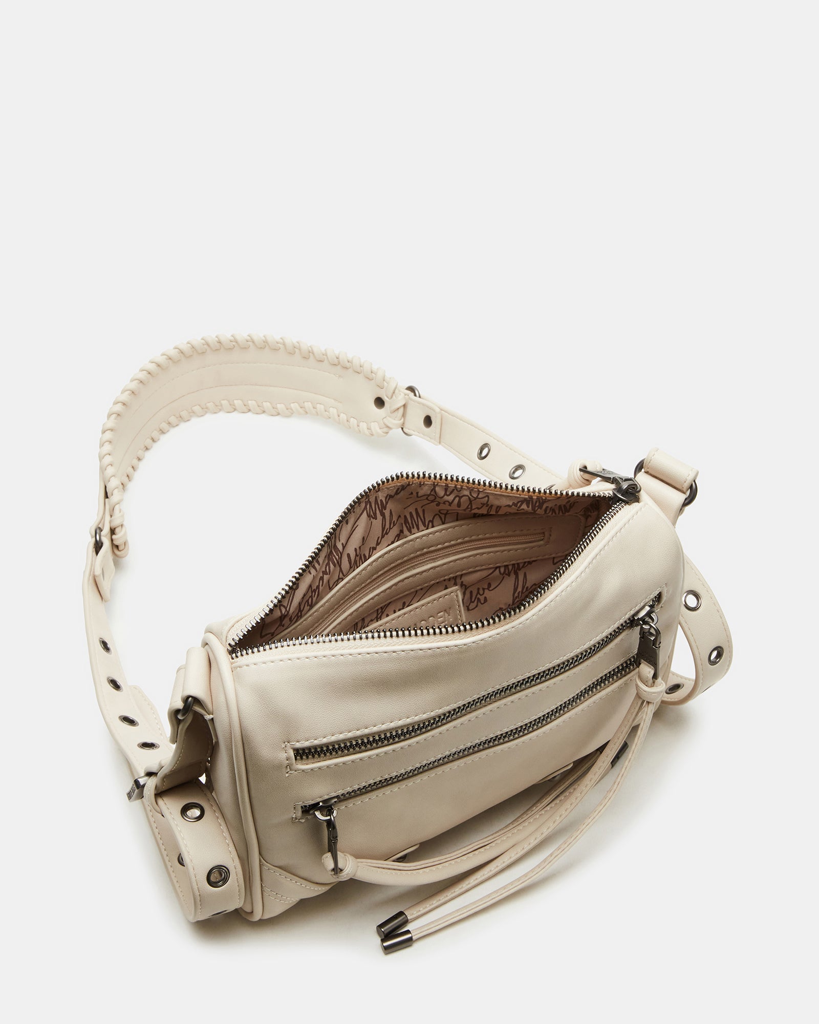 Model wearing the RIGBY crossbody bag with an outfit for a casual day out