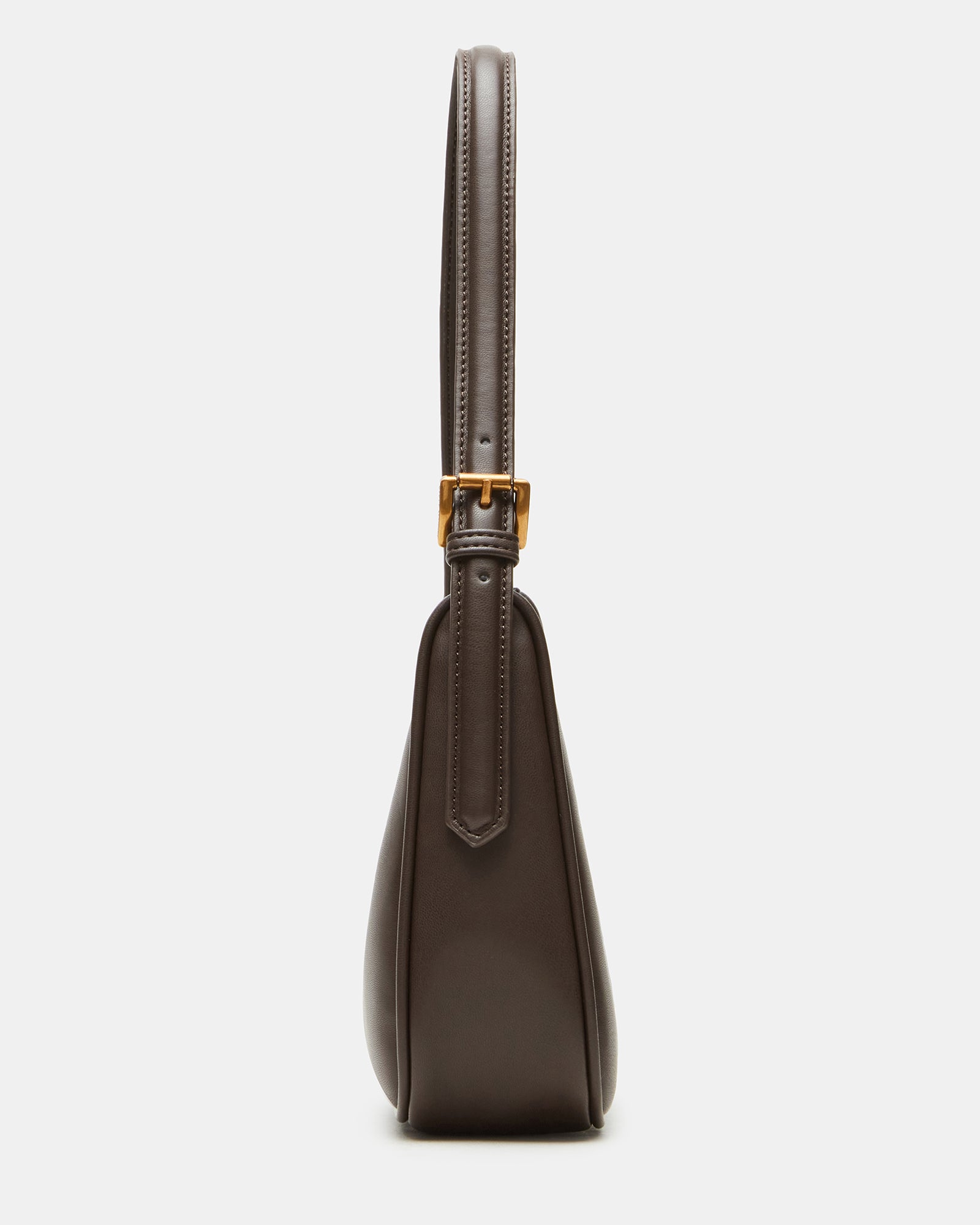 Interior view showing the zipper pocket of the Coach shoulder bag.