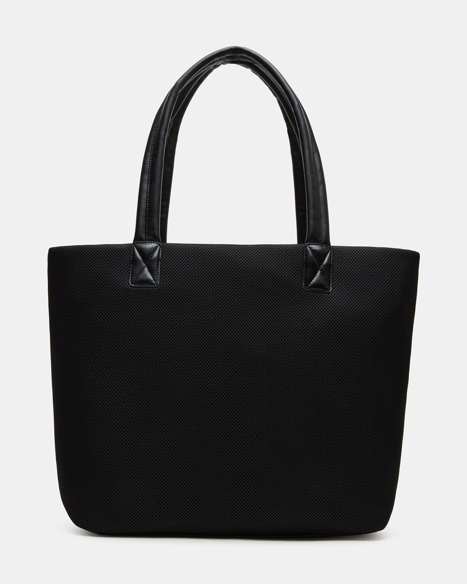 Front angle showing star decal and coach black shoulder bags signature chain detail.