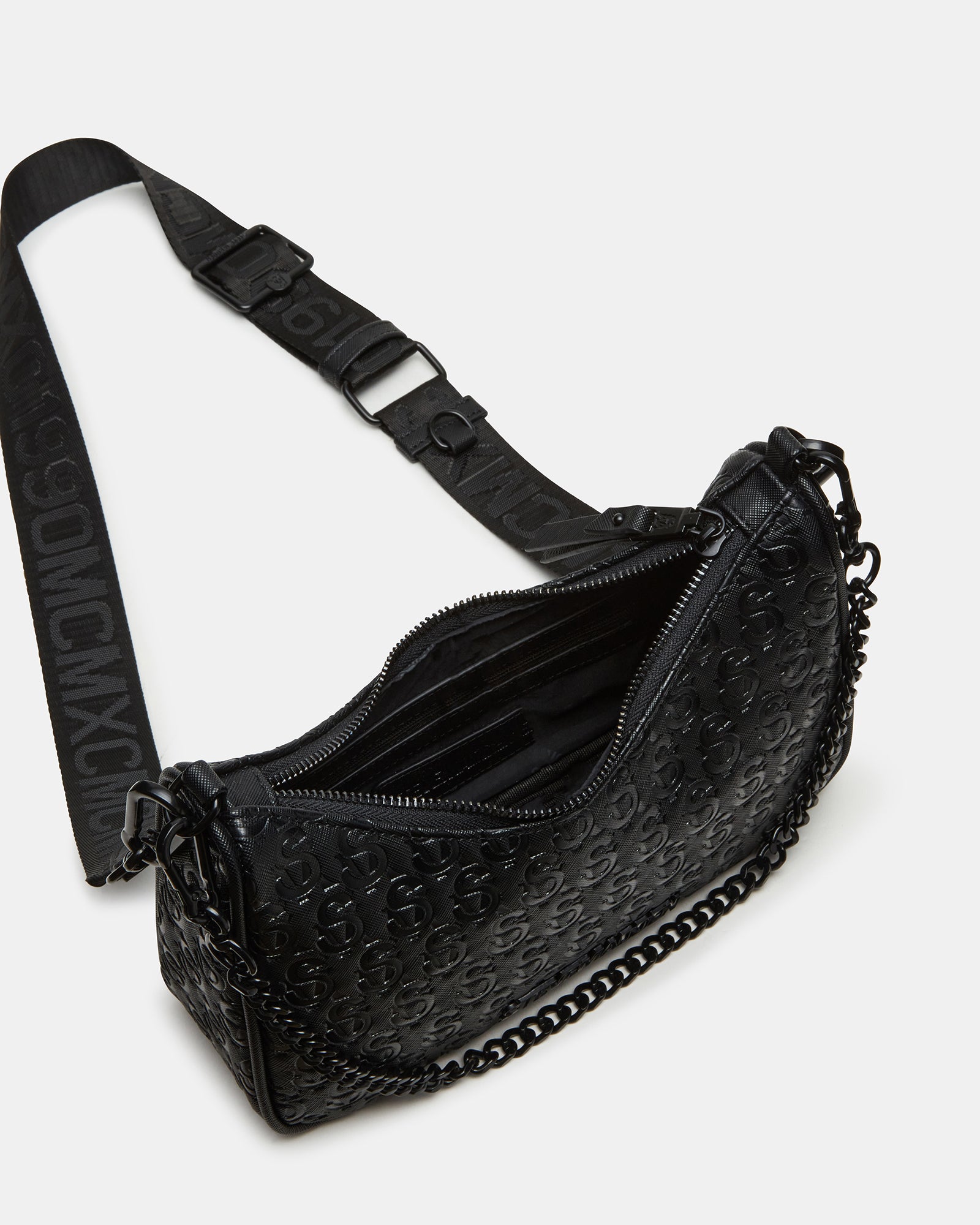 Interior shot showing organized compartments and removable pouch