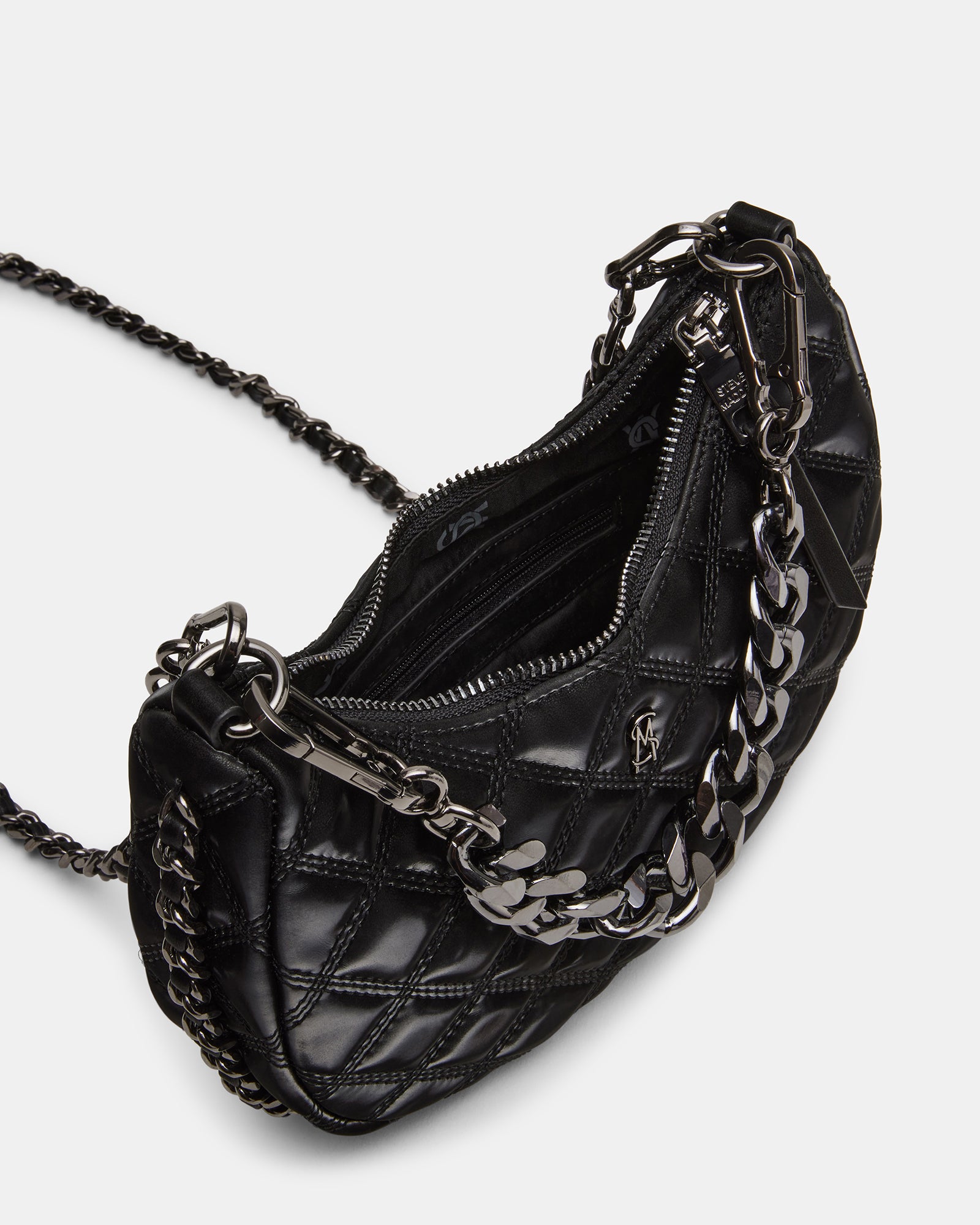 Stylish black hobo bag perfect for everyday use.