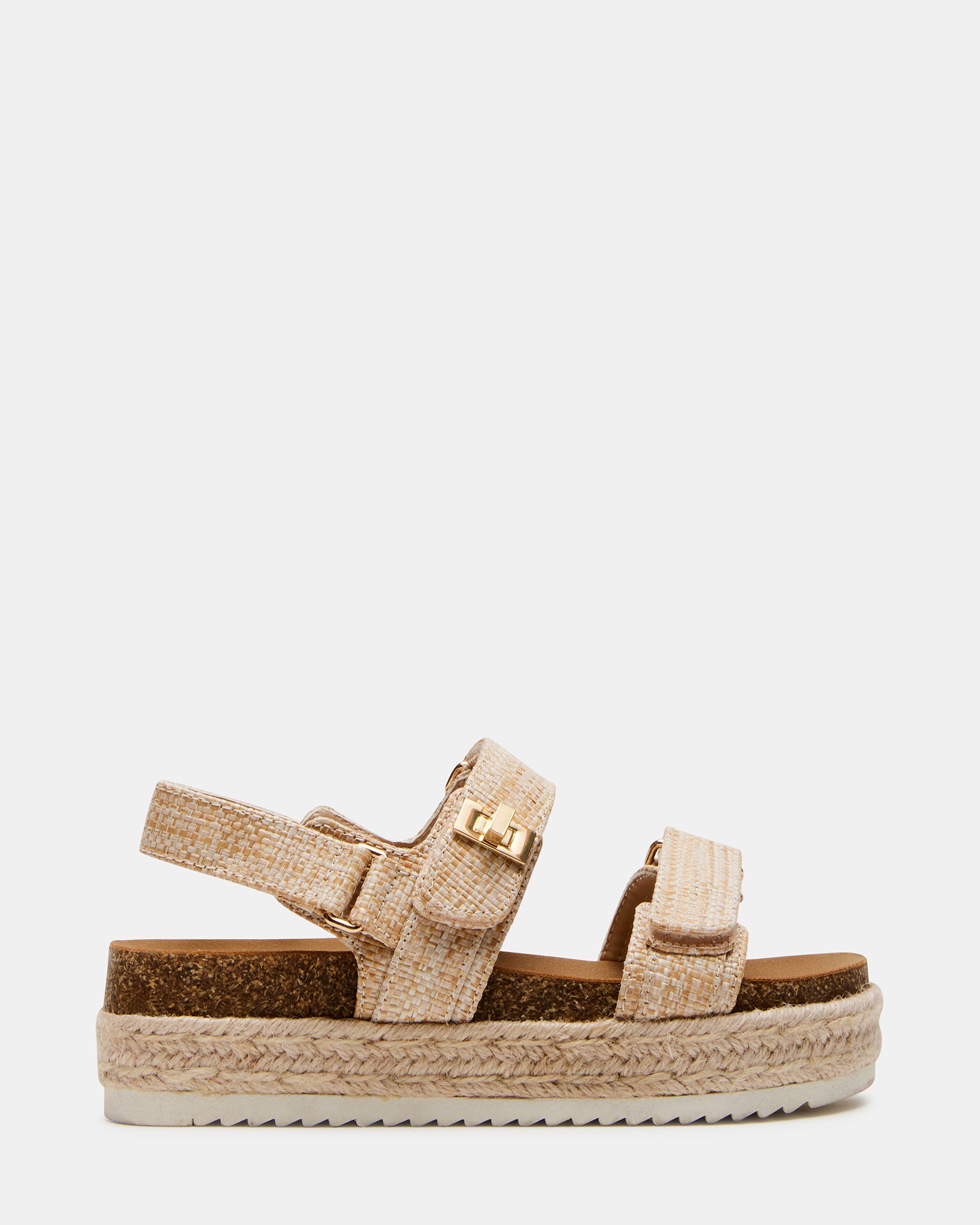 BigMona kids flatform sandals on child's feet at the beach