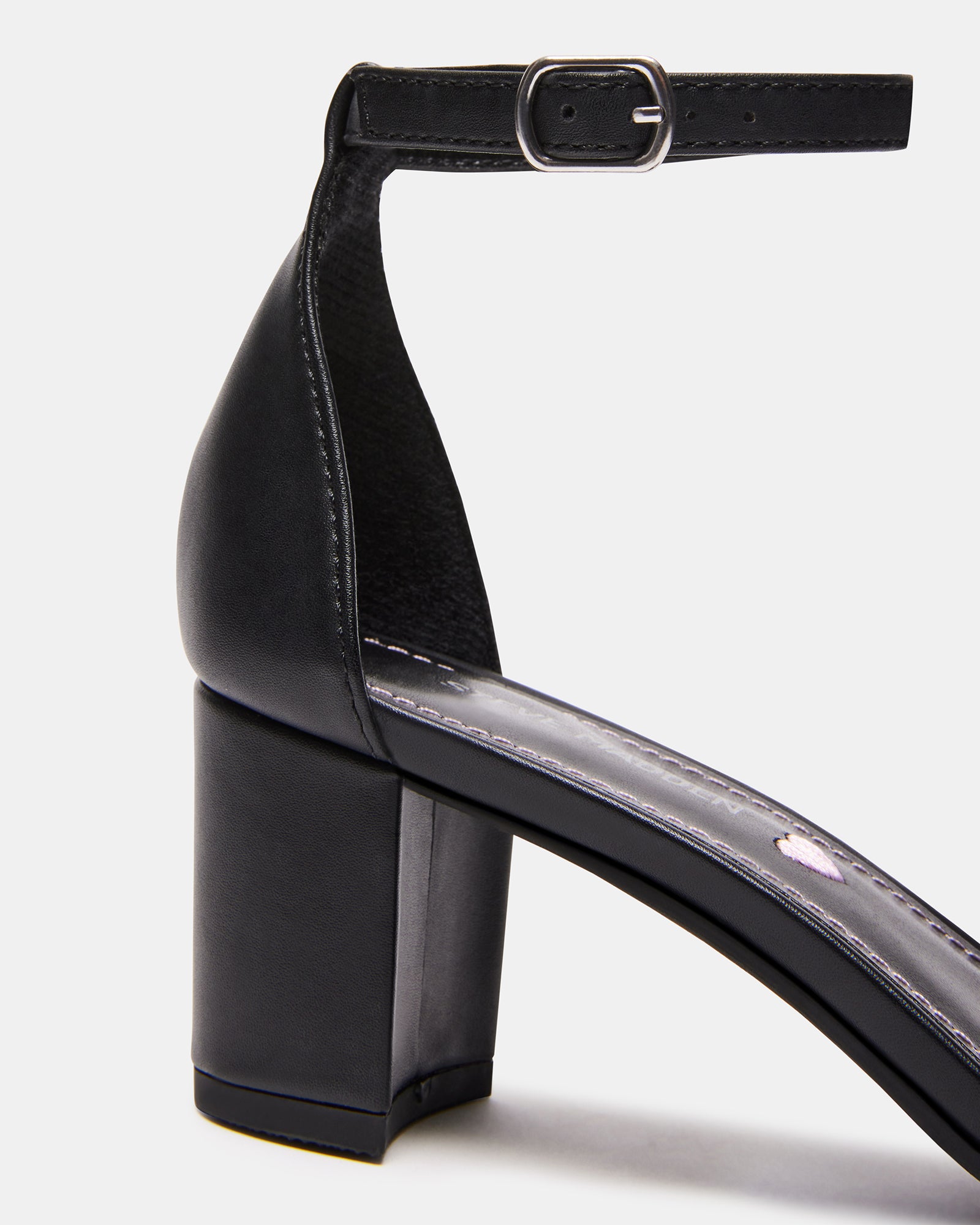 Top-down angle showing 2-strap design and cushioned vegan leather lining