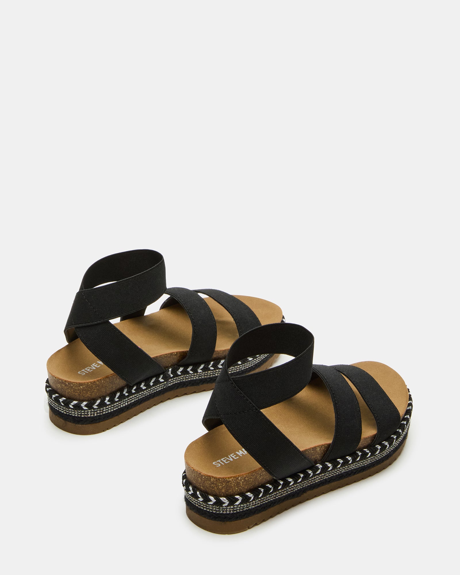 Charisa Luxe Kids' Platform Sandals – Black - Image 5