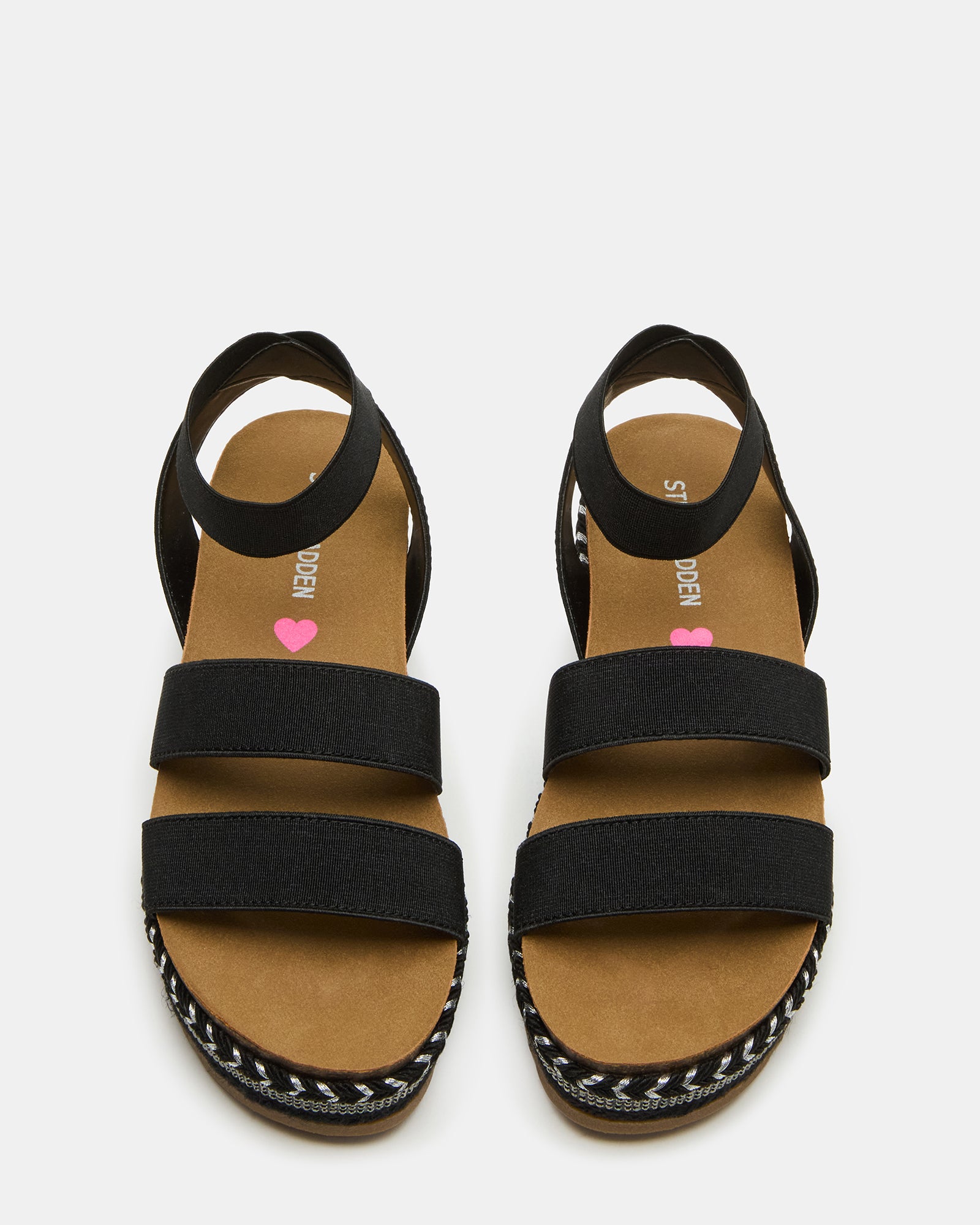 Charisa Luxe Kids' Platform Sandals – Black - Image 4