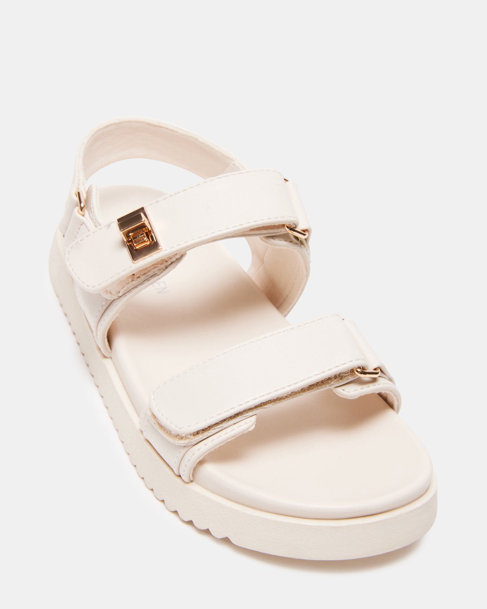 Close-up of the comfortable sock inside Mona kids sandals, designed for all-day wear.