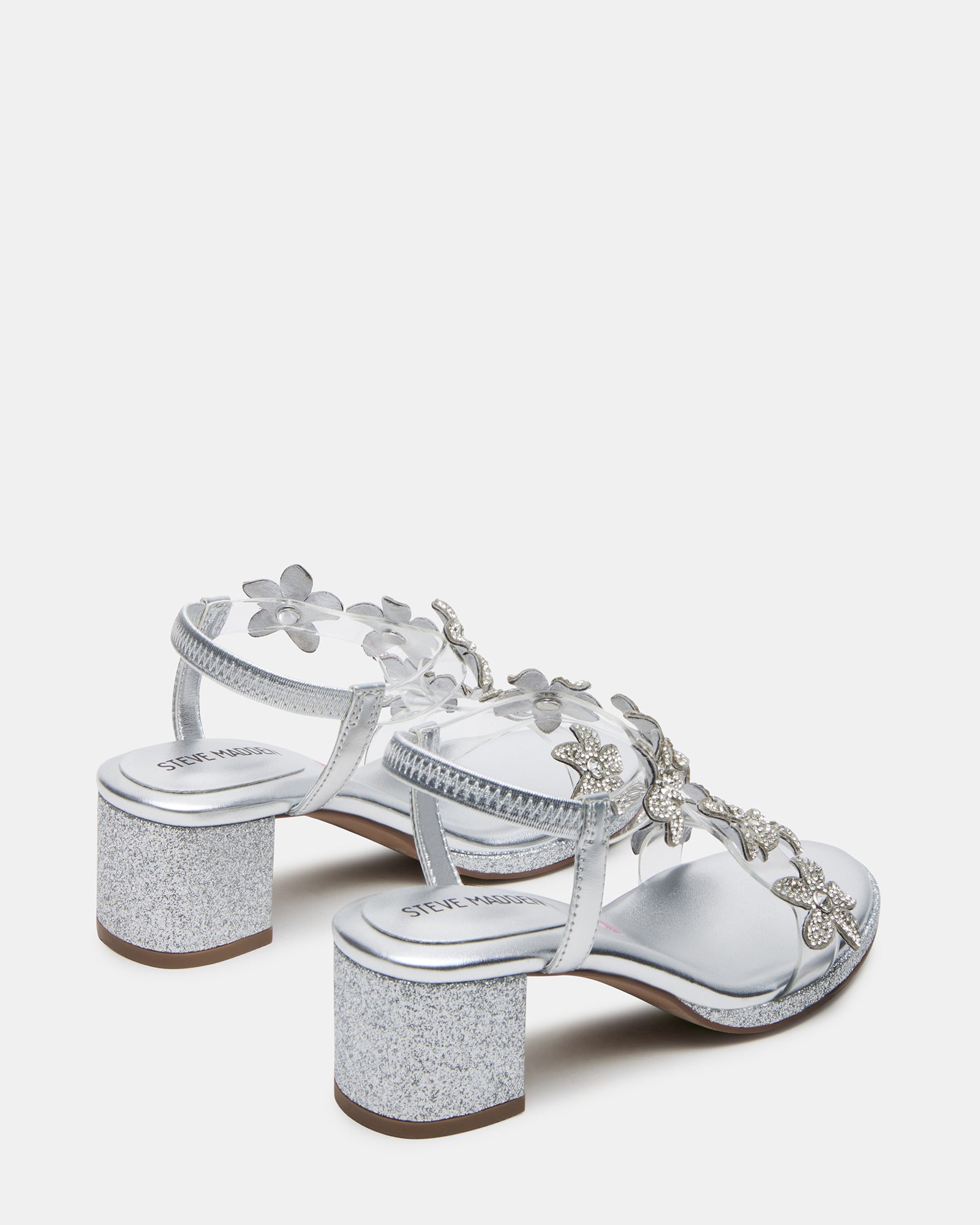 Side profile showing heel height and comfort-first block heel design