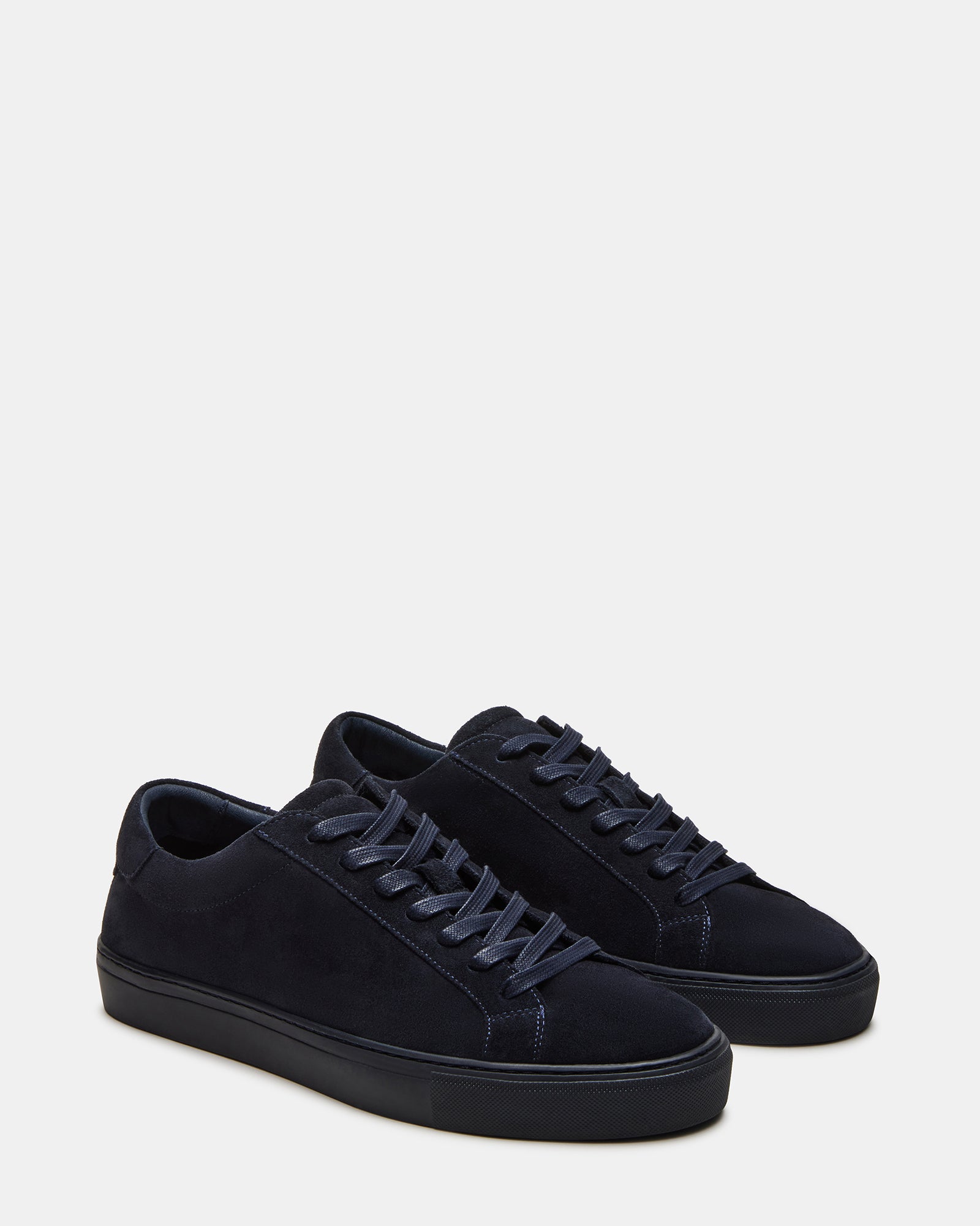 Close-up of Bondd sneaker sole and suede upper