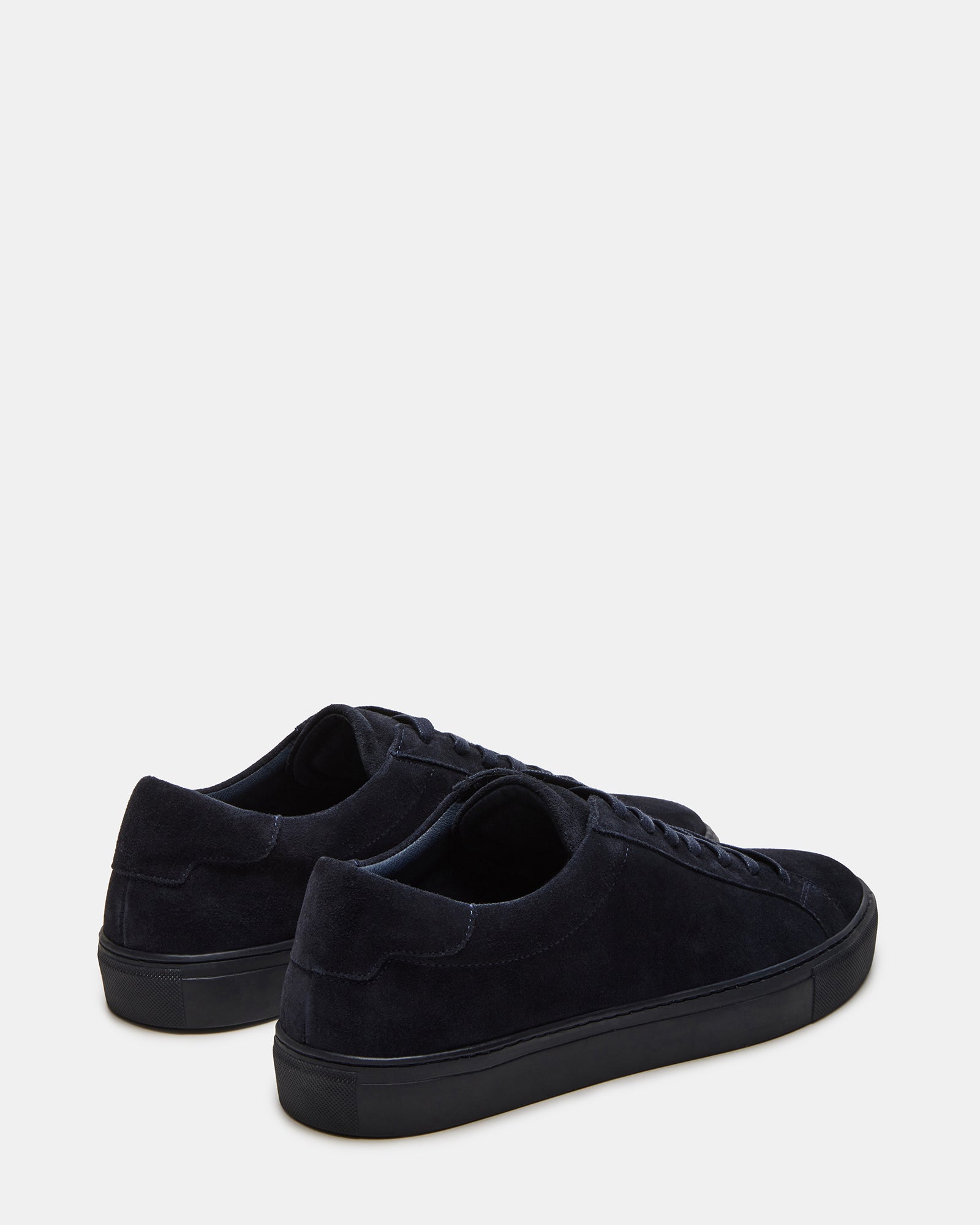 Close-up of Bondd sneaker sole and suede upper