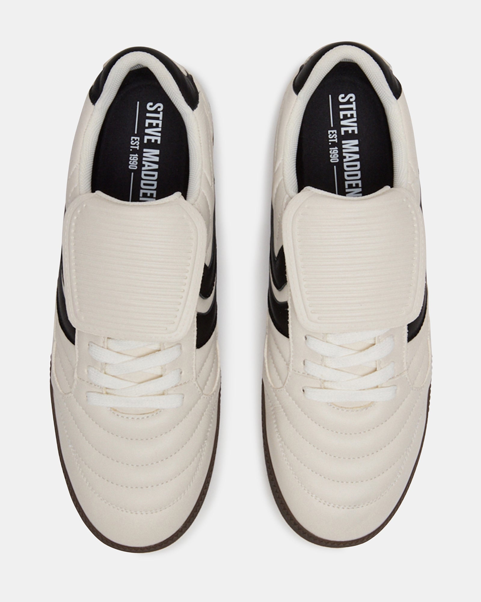 Interior view of mens casual shoes with comfortable lining and secure fit
