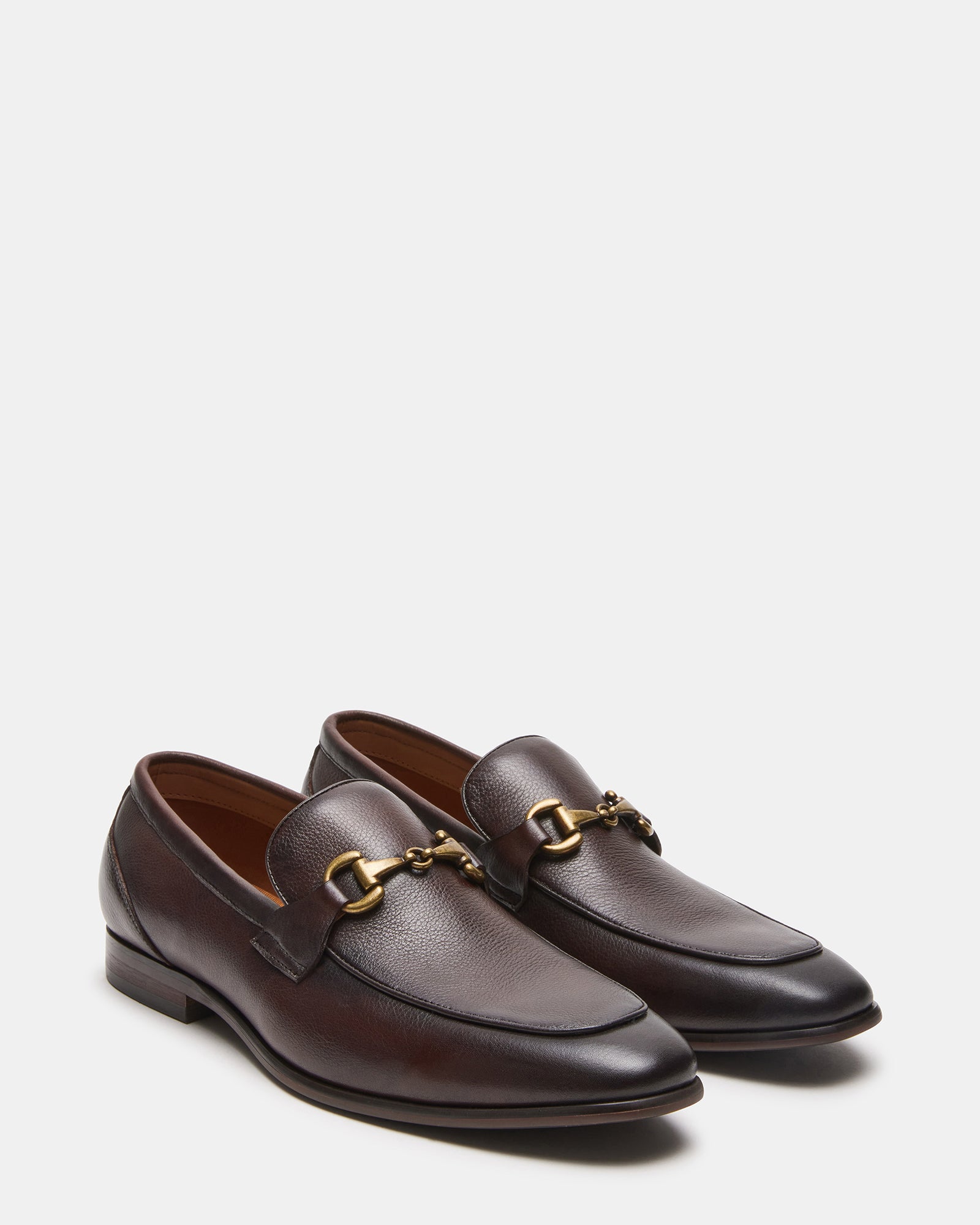 Loafer styled with a classic navy suit – dress loafers with suit