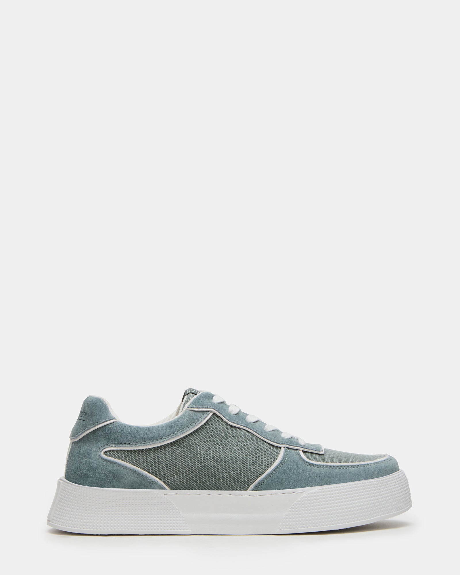 Mars Green Multi fashion sneakers showcasing the suede upper and lace-up design.