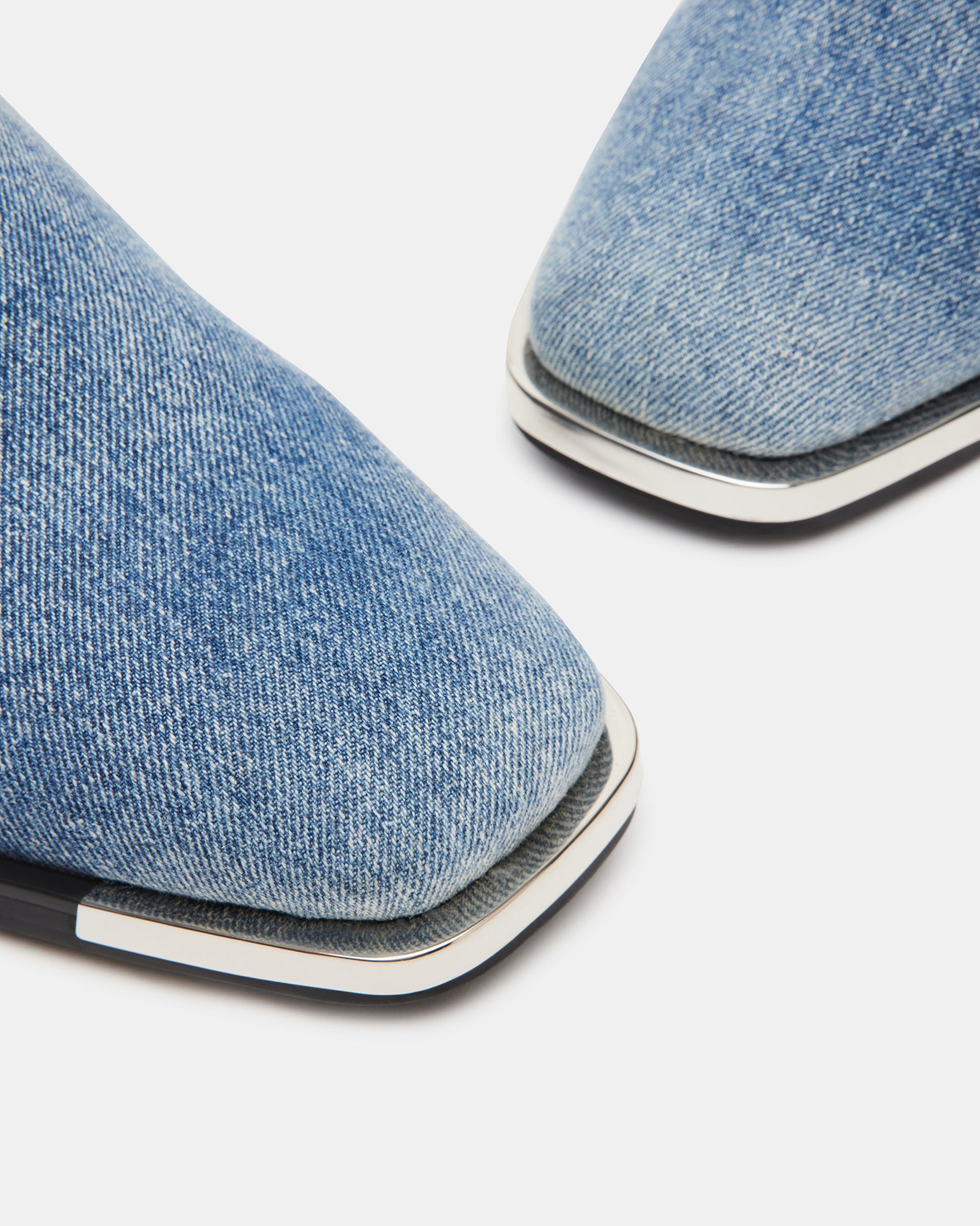 Richie denim ankle boots styled with jeans for a casual look