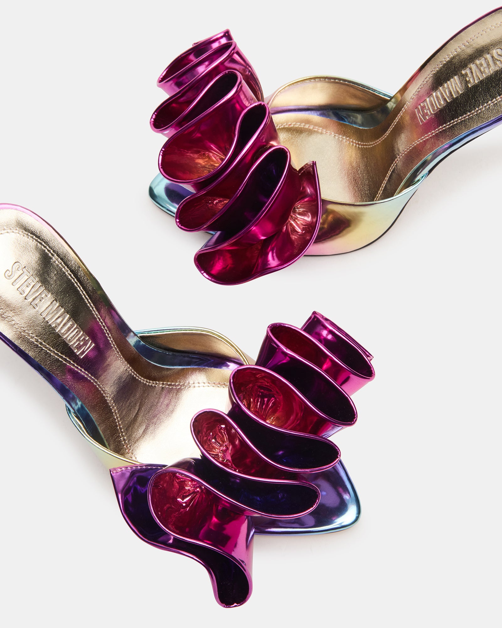 Affinity mule heels styled with a chic outfit for a night out.