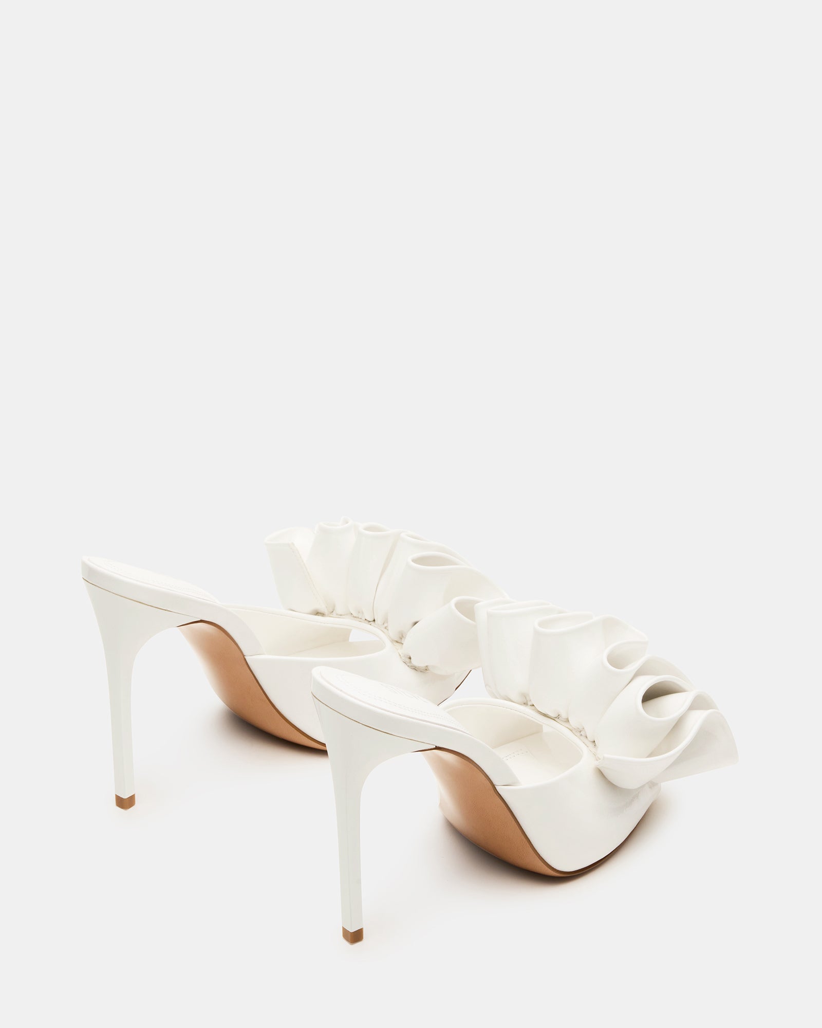 Side view showcasing the 4.5-inch stiletto heel of the Affinity model.