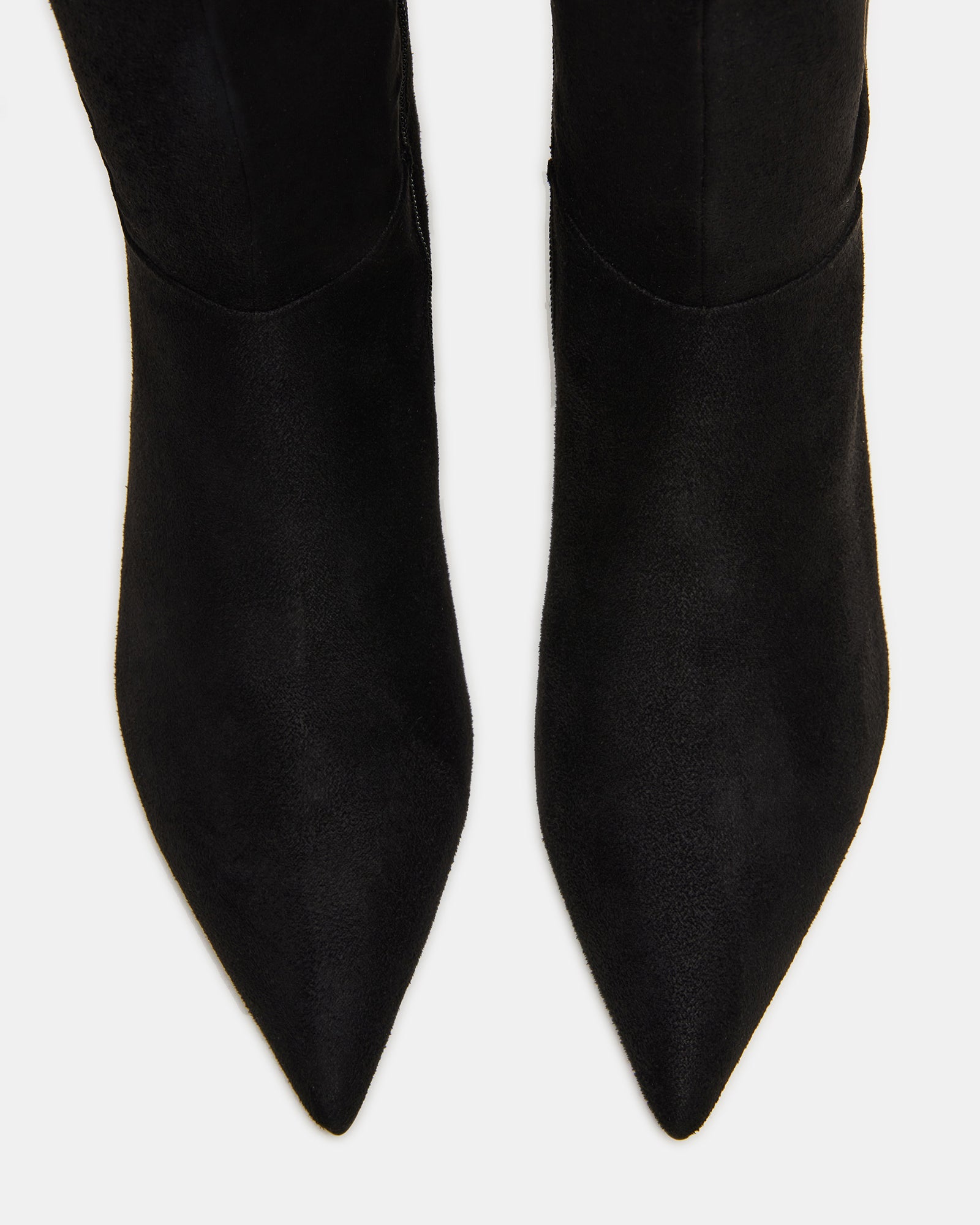 Fashionable outfit featuring Astoria Black pointed toe boots for a night out
