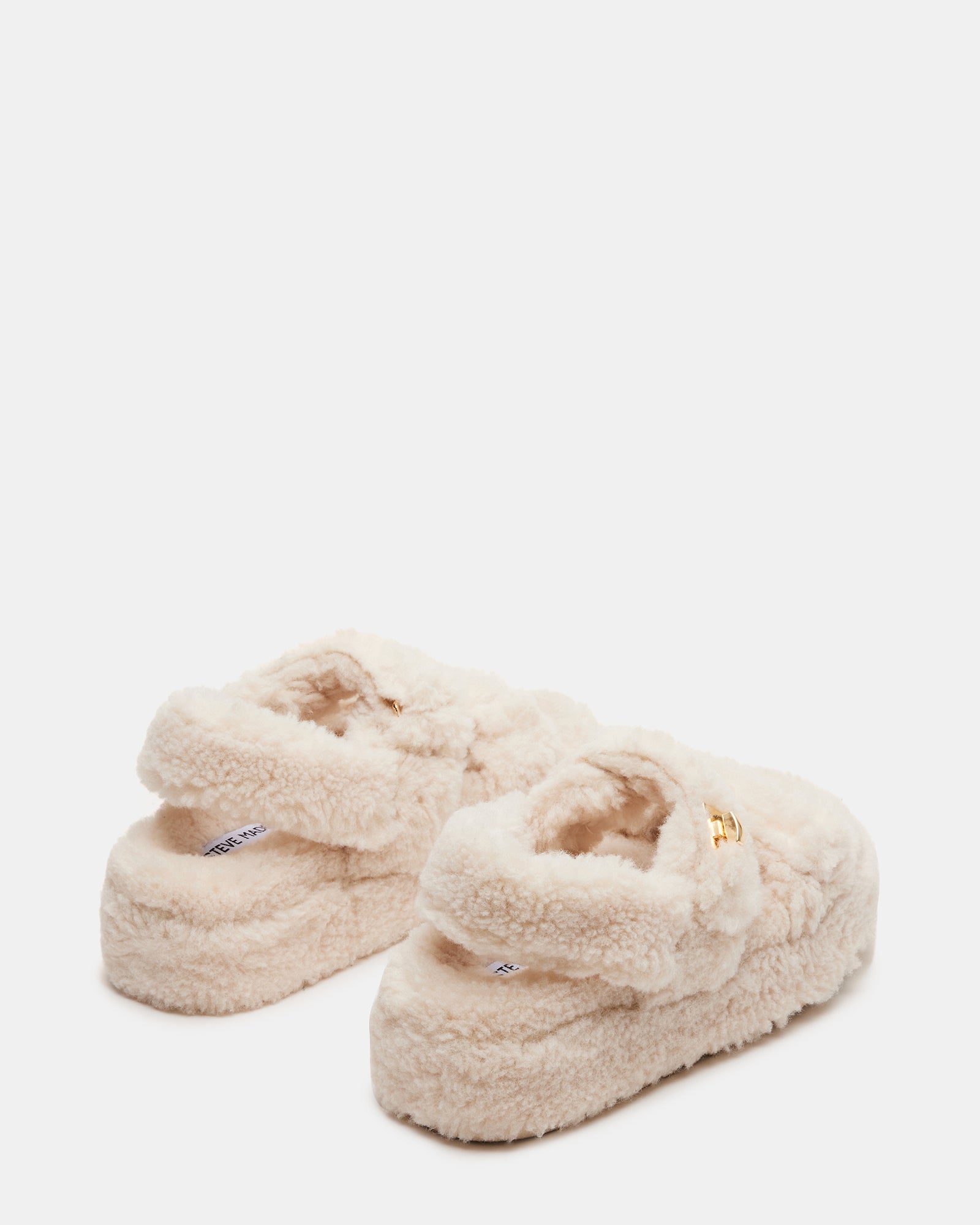 Top-down image highlighting the molded footbed and cozy interior lining