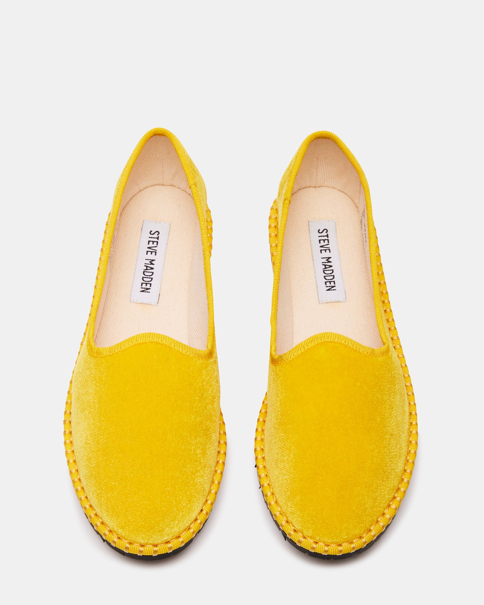 Elegant Boca Mustard loafers with structured silhouette and comfortable textile lining