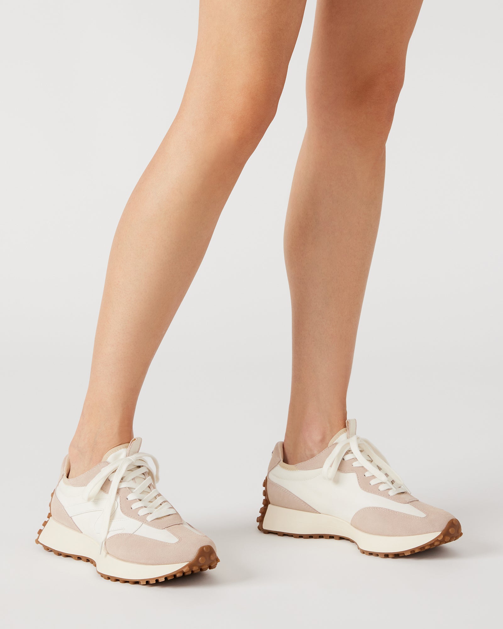 Side profile showing the textured sole and platform design