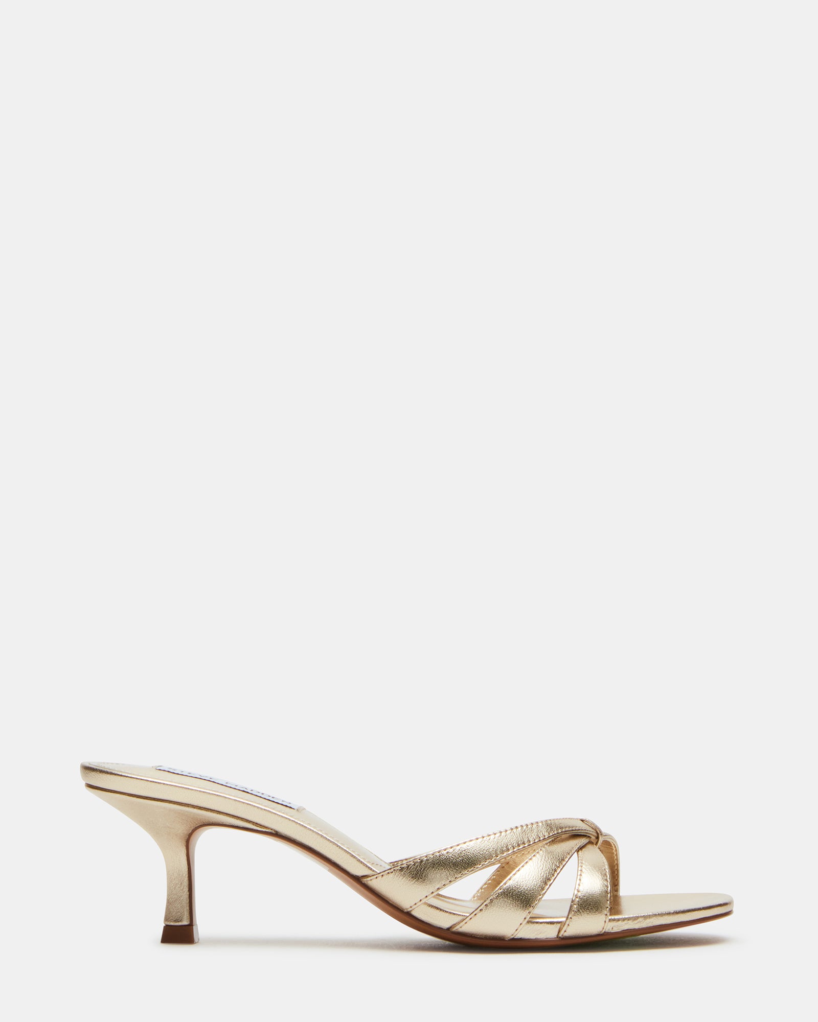 Fashionable open toe women’s leather mules with square-toe and comfortable heel for wedding or casual outings