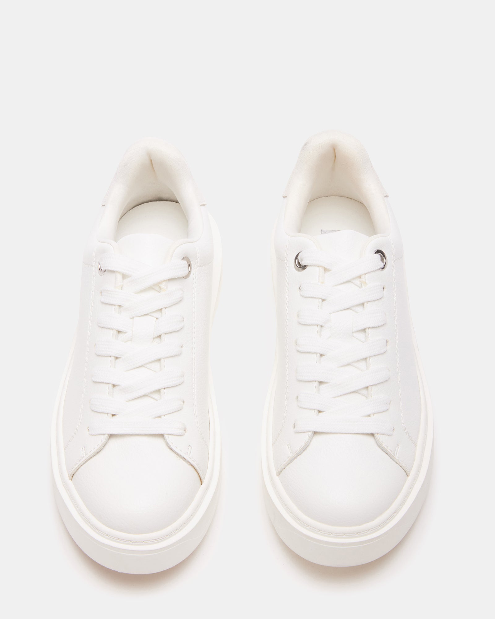 Catcher White Suede Sneakers on a model, perfect for casual outings.