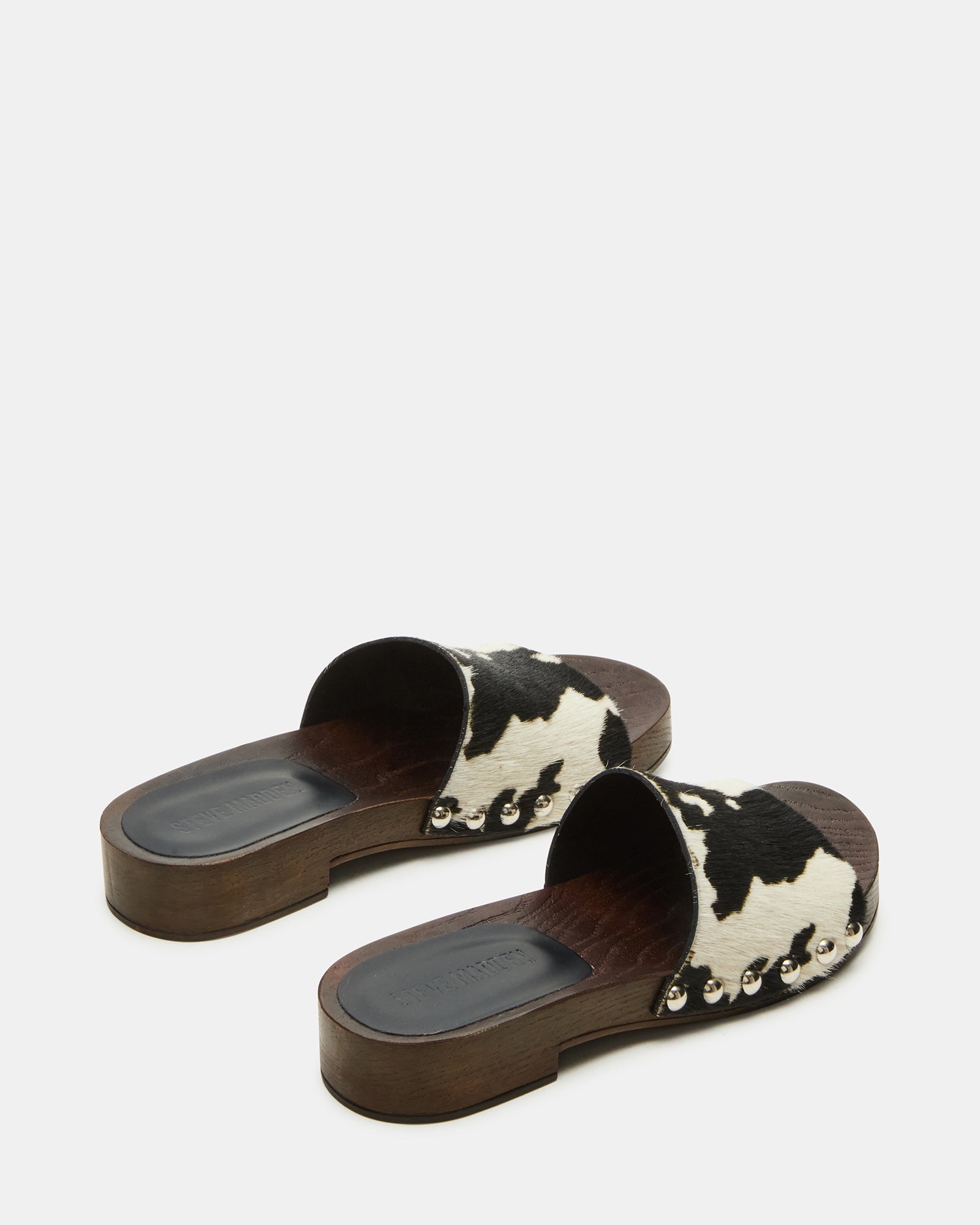 Side view of chic slide sandals perfect for casual outings
