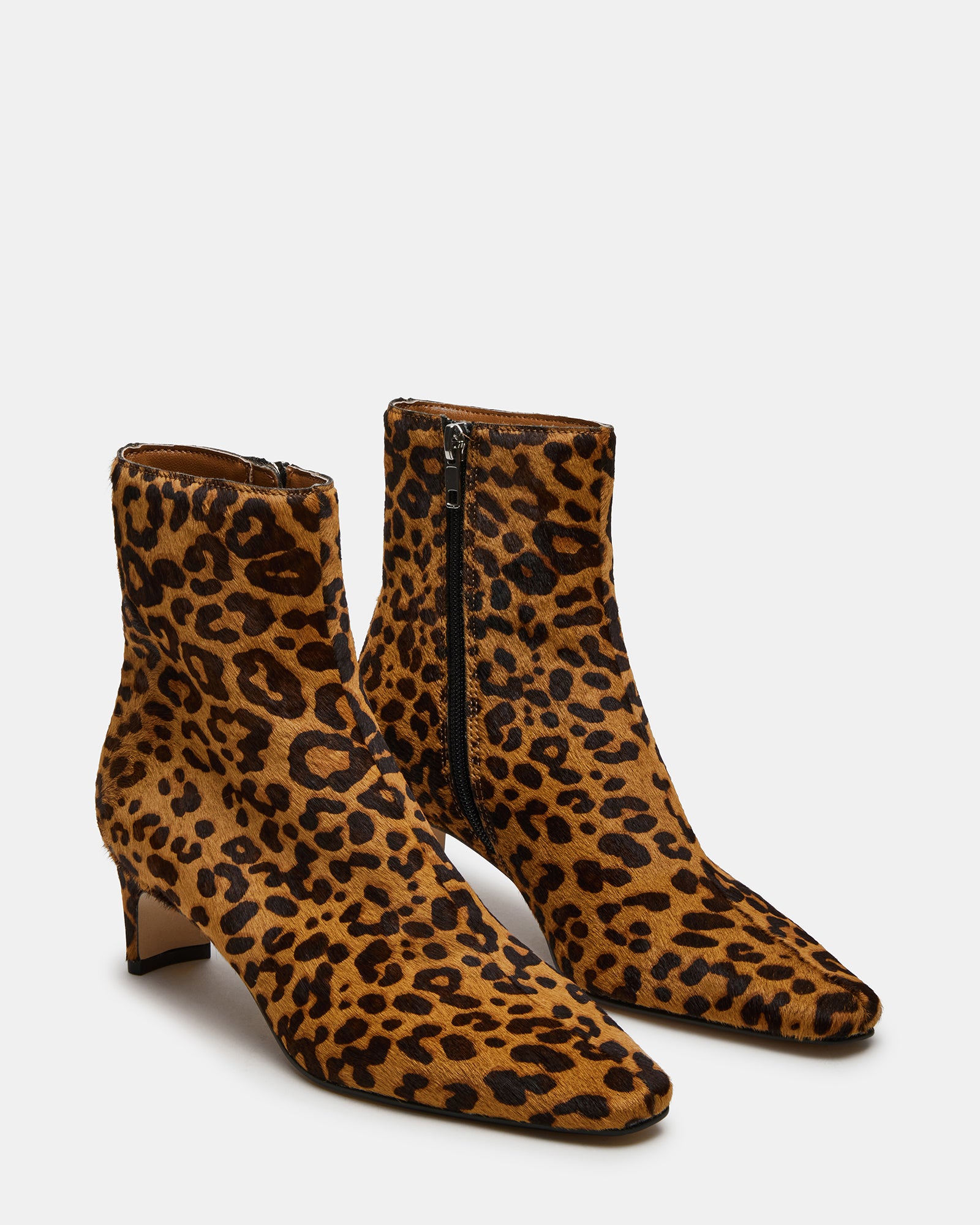 Side angle of Delvie ankle booties perfect for casual and formal wear.