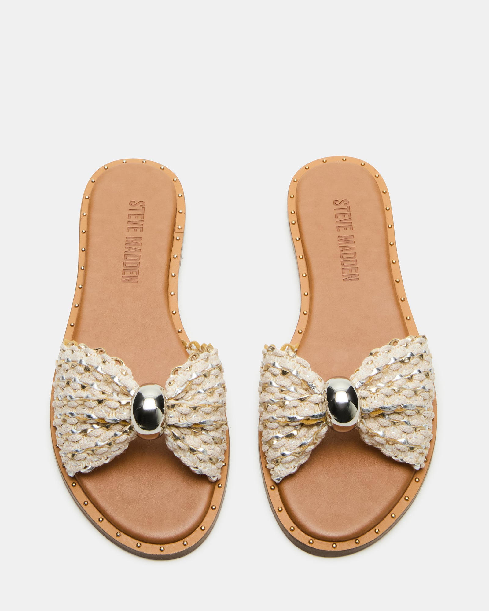 Side view of womens platform sandals highlighting raffia texture and heel height