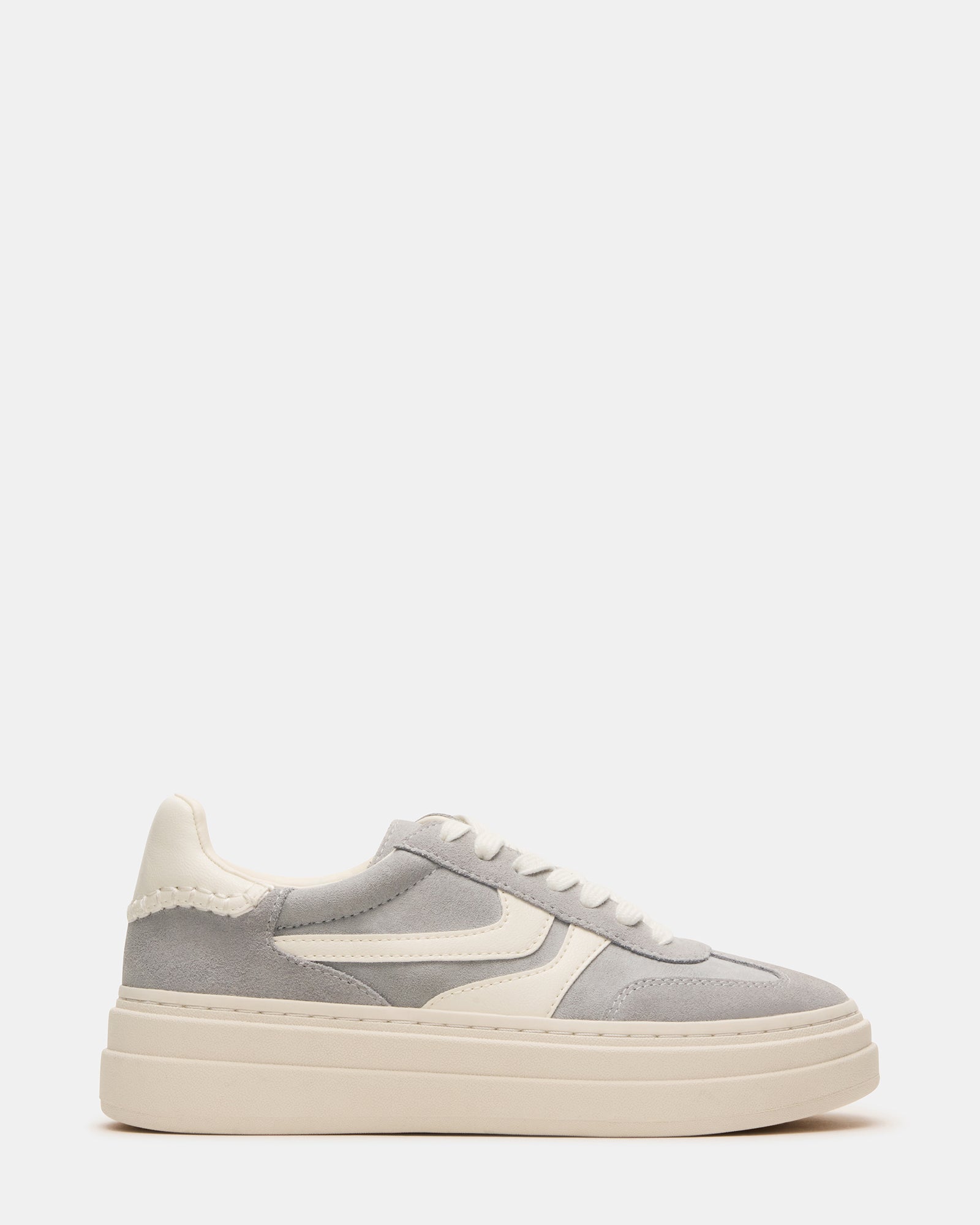DODGE Grey Multi sneakers styled with casual jeans for everyday wear