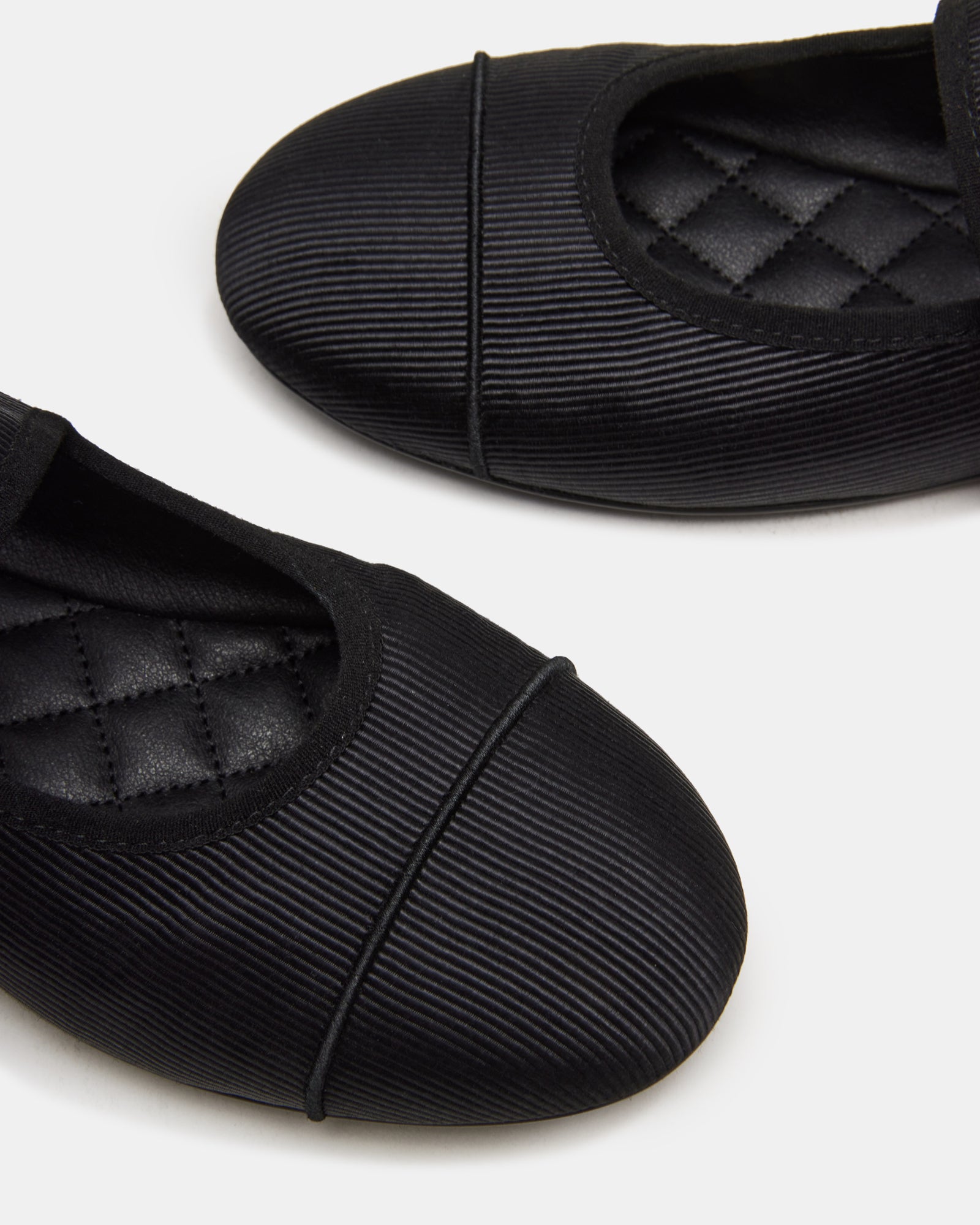 Dory black ballet flats styled with jeans for a casual look
