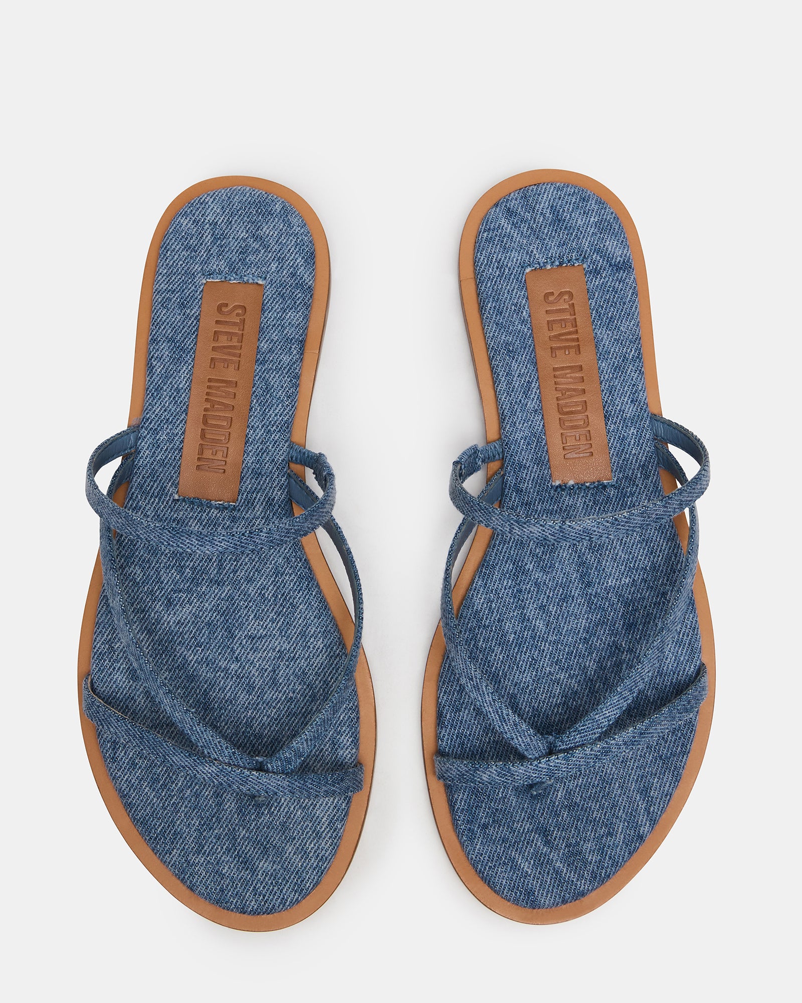 Close-up of ELLERY sandals showing textured fabric and adjustable strap