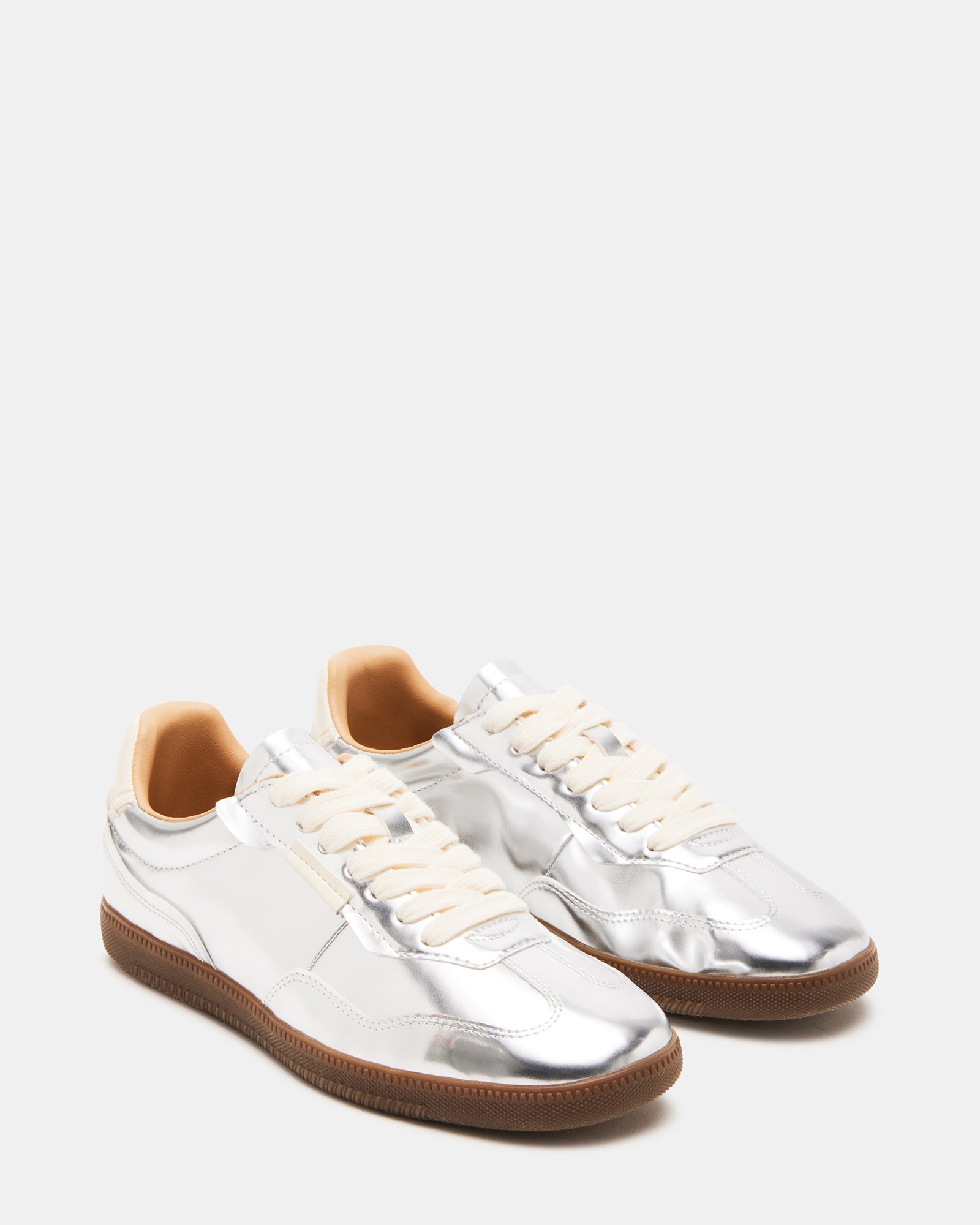 Stylish womens sneakers paired with casual wear.
