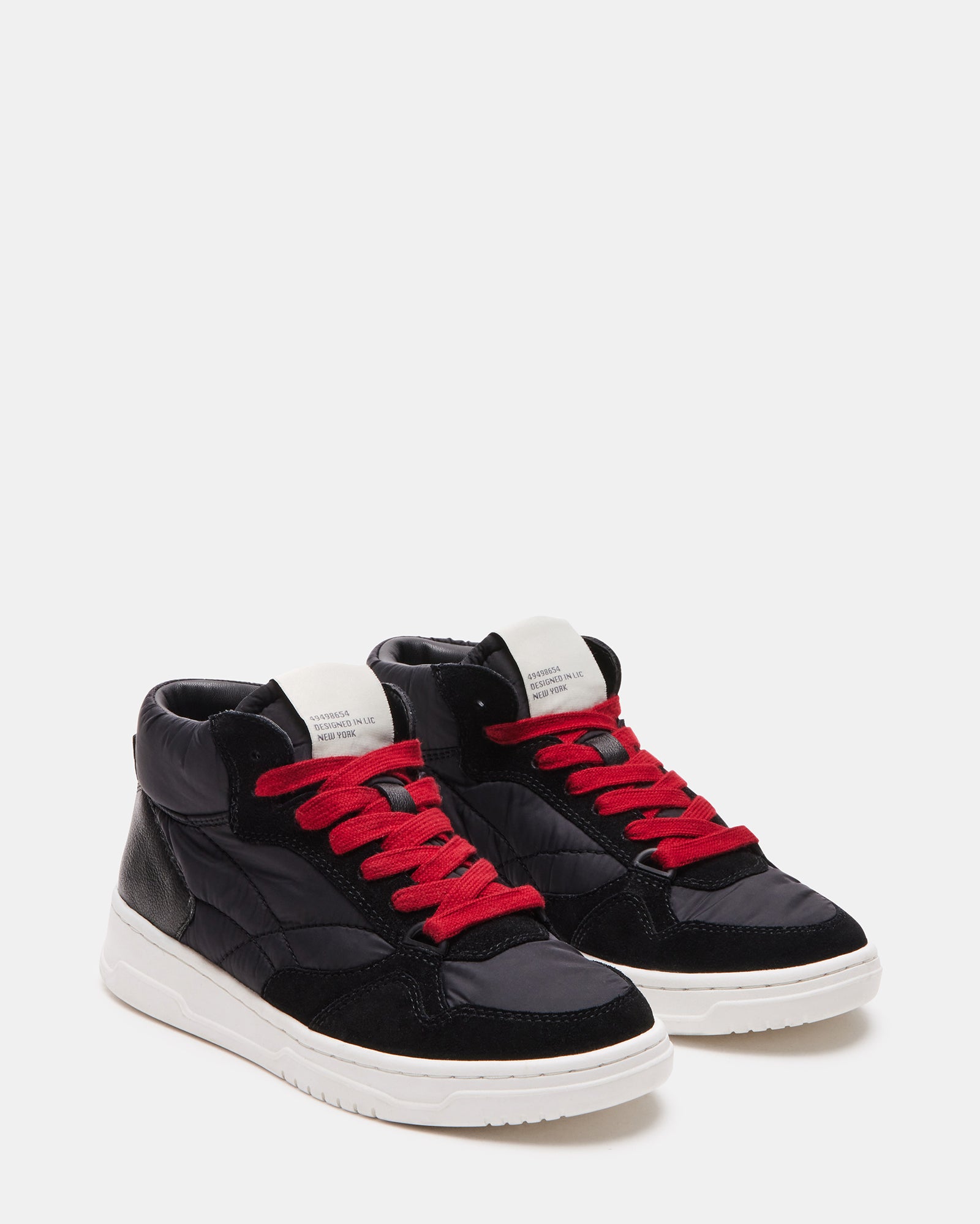 Side view showing chunky platform sole design