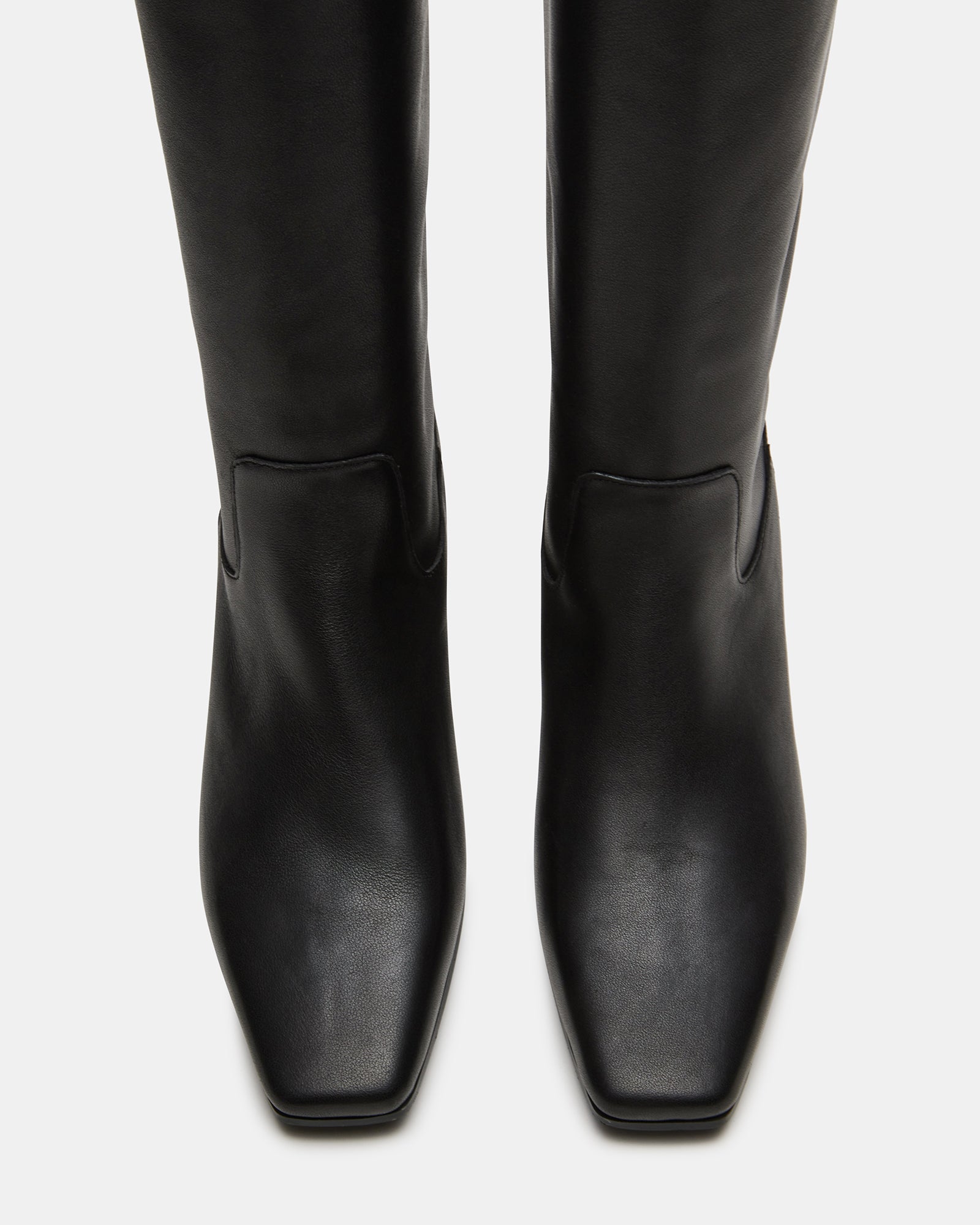Close-up of Gwyneth ankle boots highlighting the leather texture.