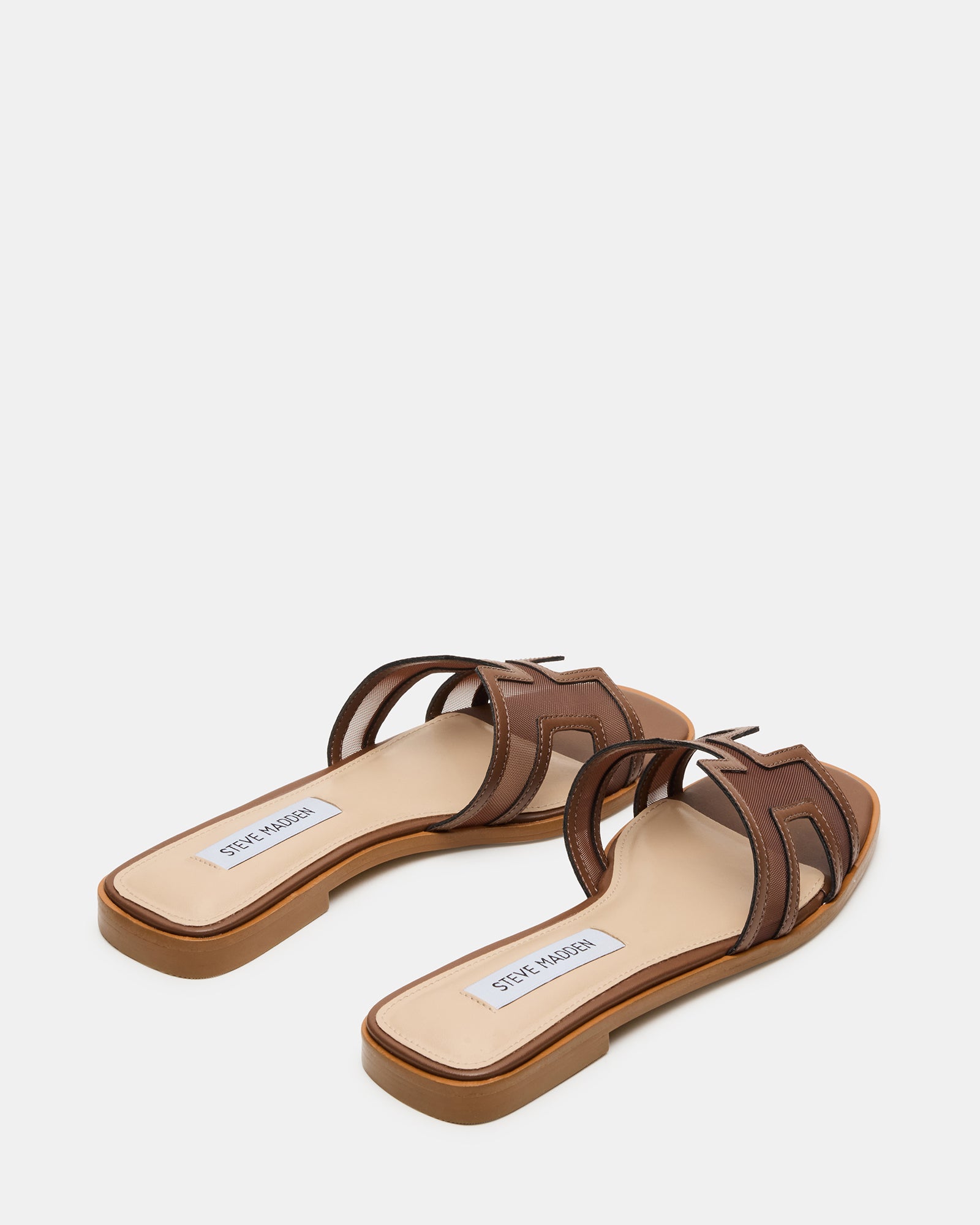 Side view of Haydn womens sandals highlighting the .75 inch heel