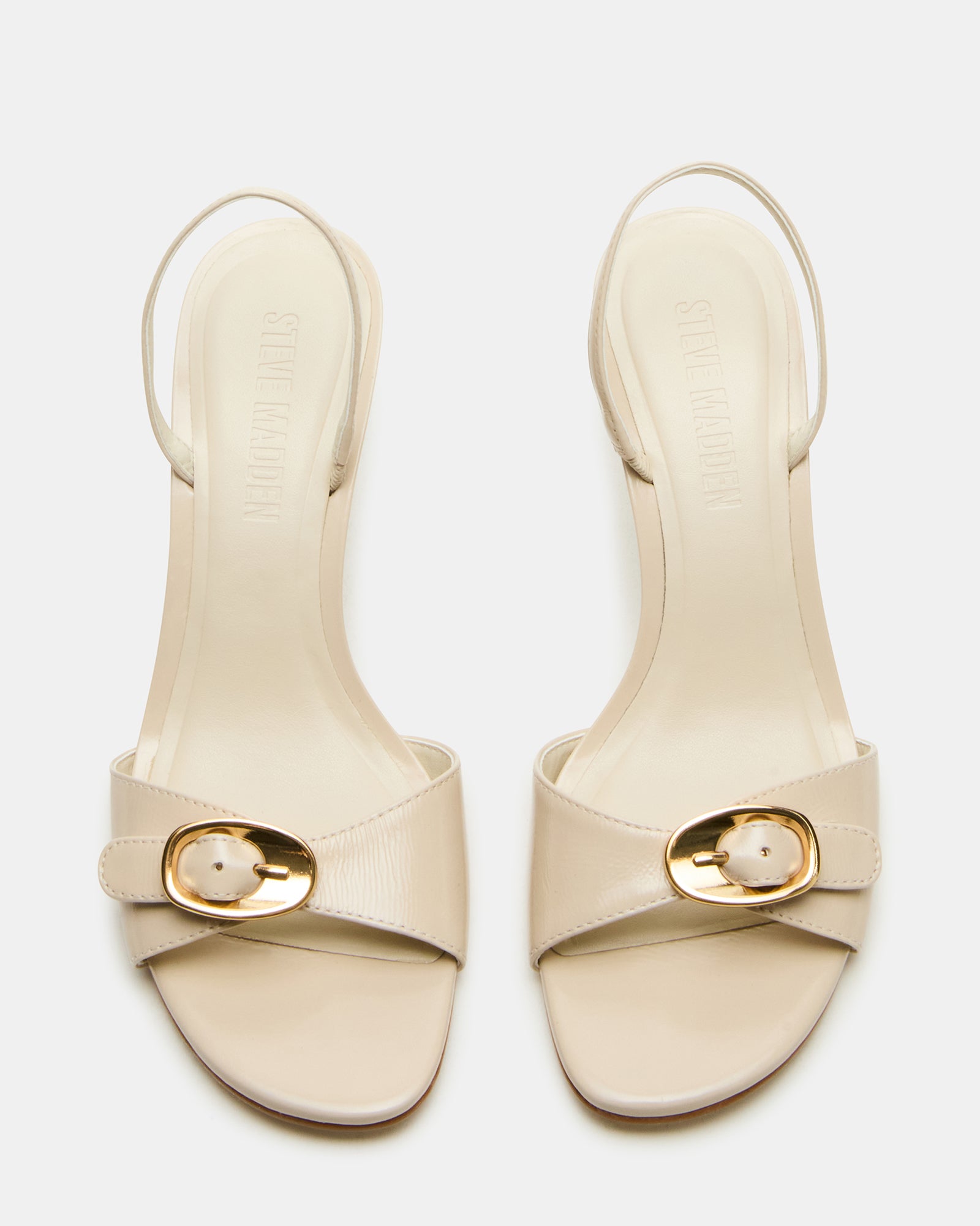 Fashion-forward womens heels with square toe and slingback strap for casual or formal wear